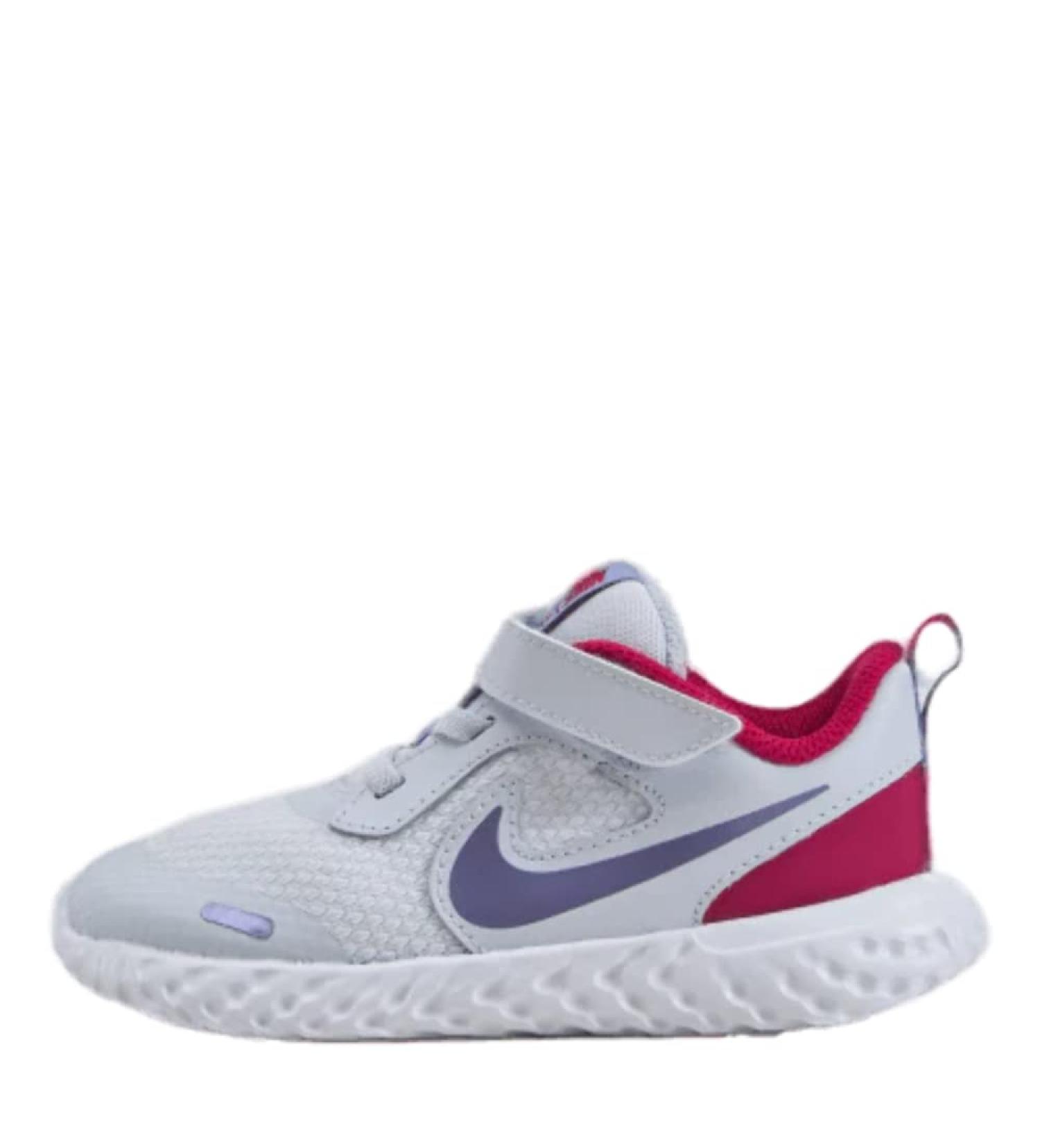Buy NIKE Revolution 5 Gym Shoe 23.5 EU Football Grey/Purple Pulse/Fireberry/White | International Shipping Available - Buy Online on SooperMarket.com