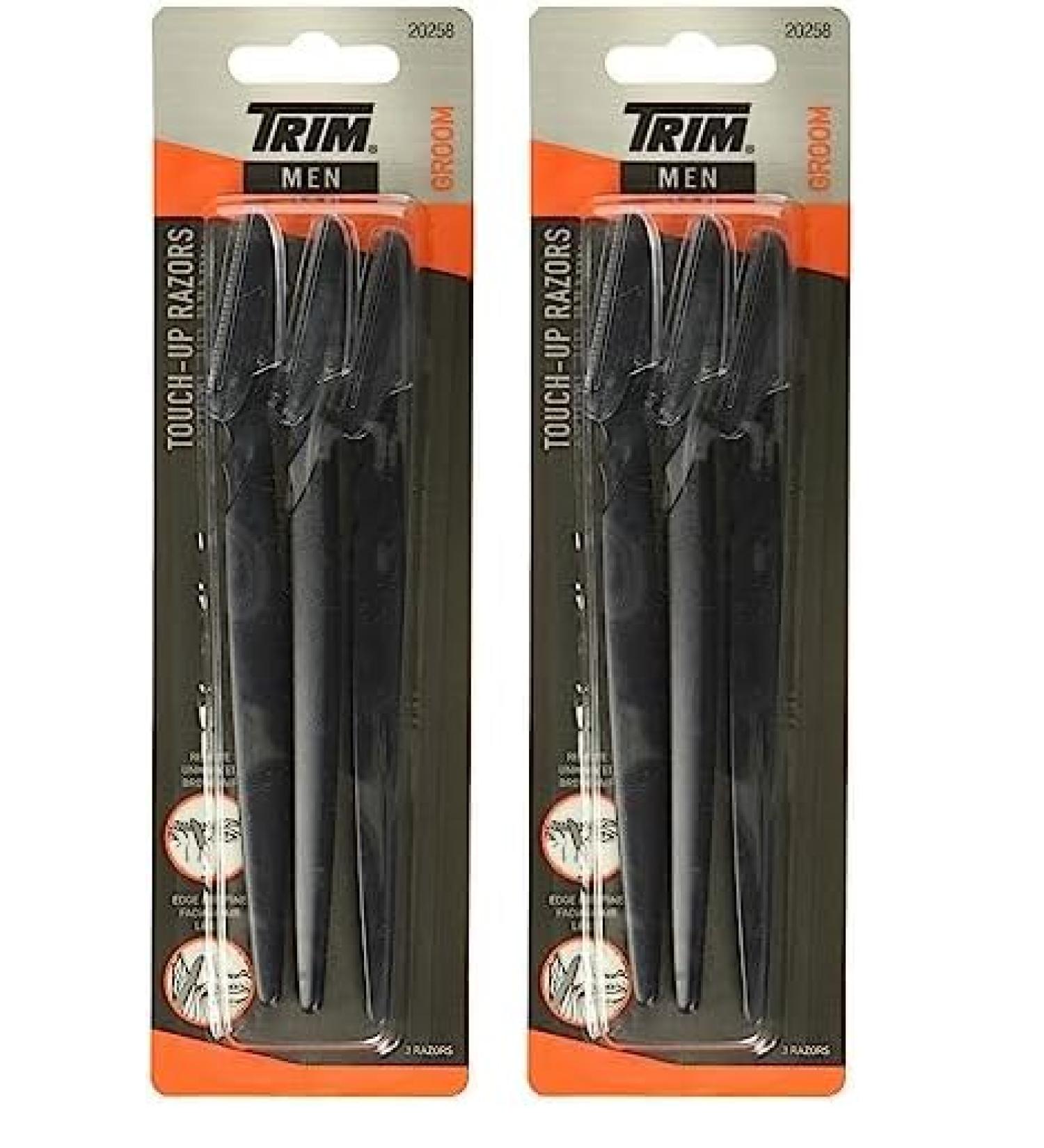 Trim Touch Up Razors - Pack of 2 (1 Count) | Effortless Grooming | International Shipping Available - Buy Online on SooperMarket.com