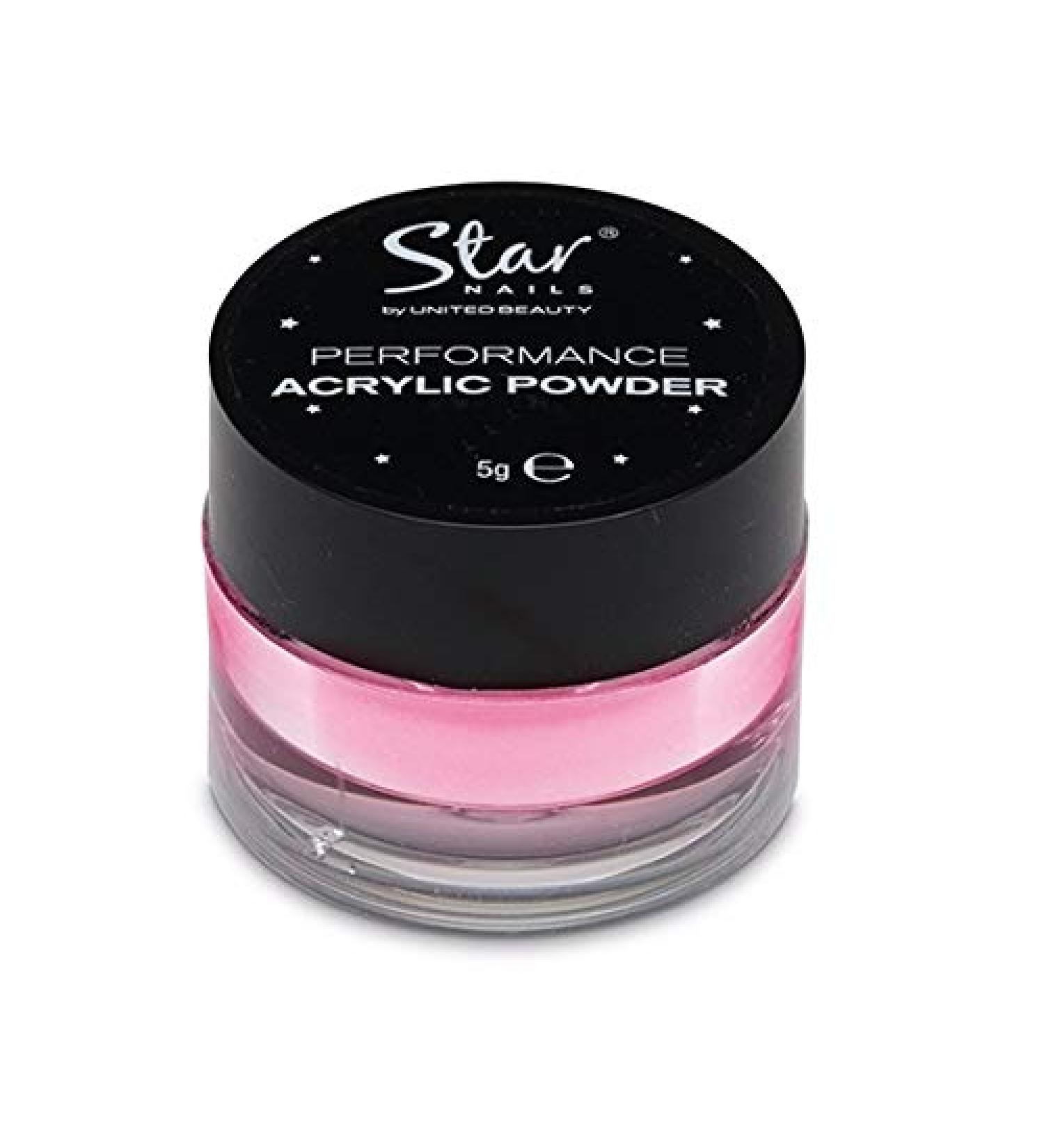 Star Nails Performance Acrylic Powder Neon Pink 5g 5g Neon Pink
