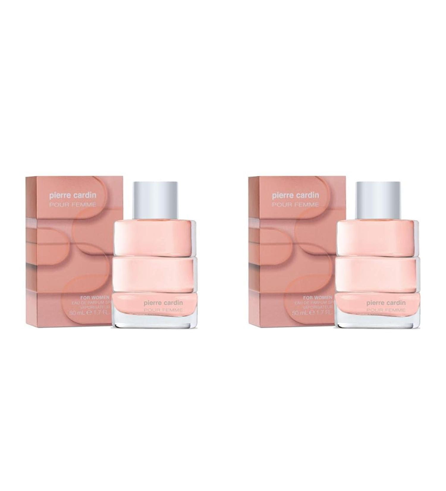 Pierre Cardin Eau de Parfum pour Femme 50 ml (Pack of 2) 1.7 Ounce (Pack of 2) - Buy Online on SooperMarket.com