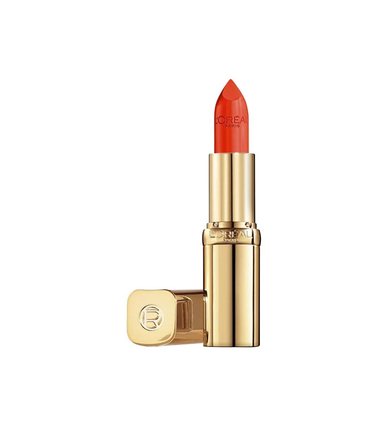 L'Or al Paris Color Riche Satin Smooth Lipstick Moisturising Pure Pigment Lip Colour With Omega 3 & Vitamin E 148 Chez Lui 148 Chez Lui 1 Count (Pack of 1) - Buy Online on SooperMarket.com