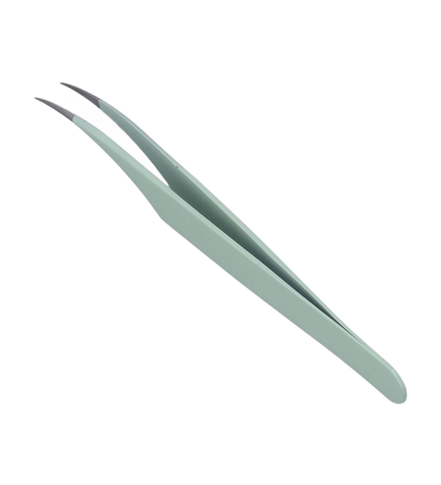 Buy Professional Curved Stainless Steel Eyelash Extension Tweezers - Precision Separators for False Eyelashes - International Shipping Available - Buy Online on SooperMarket.com