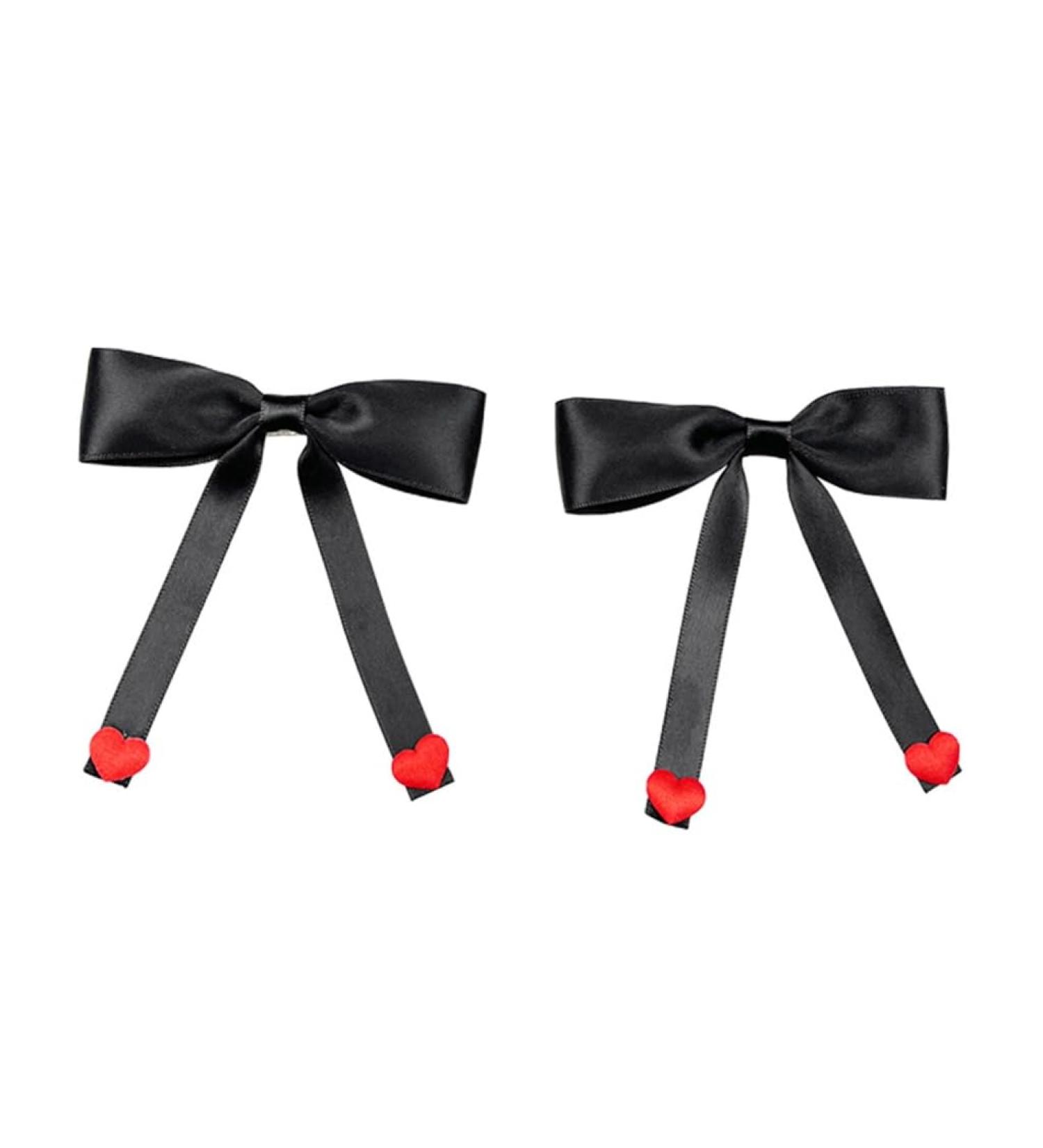 Limtula Sweet Ballet Bowknot Hairpins Duckbills Hair Clip Barrettes French Side Pin for Lady Elegant Hair Styling Accessories Black - Buy Online on SooperMarket.com