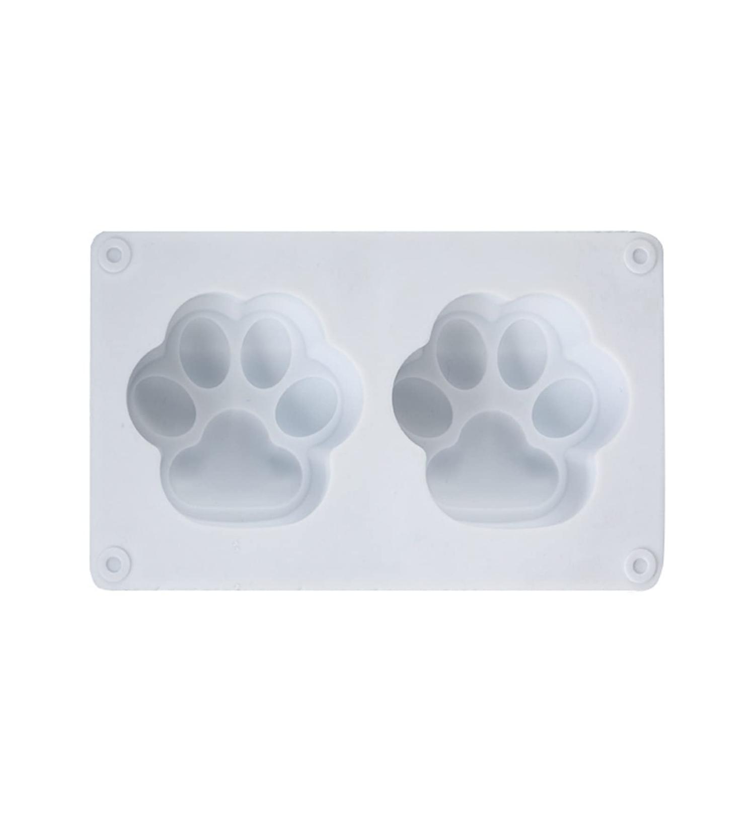 2 Holes 3D for Silicone Mold for Creative Cartoon for Soap Making Supplies Fondant Cake Decors Can Unique Silicone Molds for Making Wax Melts - Buy Online on SooperMarket.com