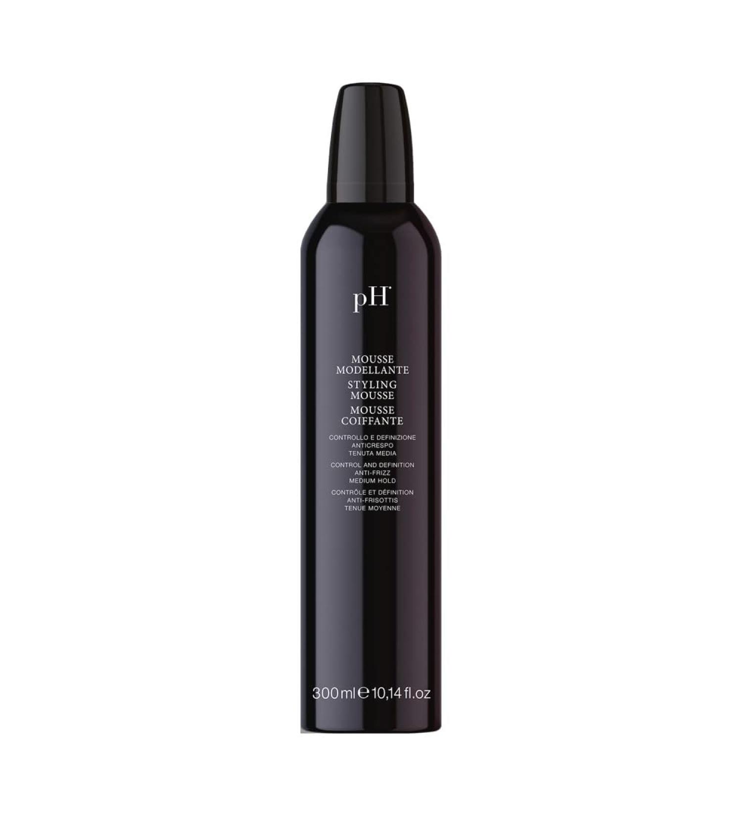 pH Labs Styling Mousse - Frizz Control Shaping with Medium Hold (10.1 oz)