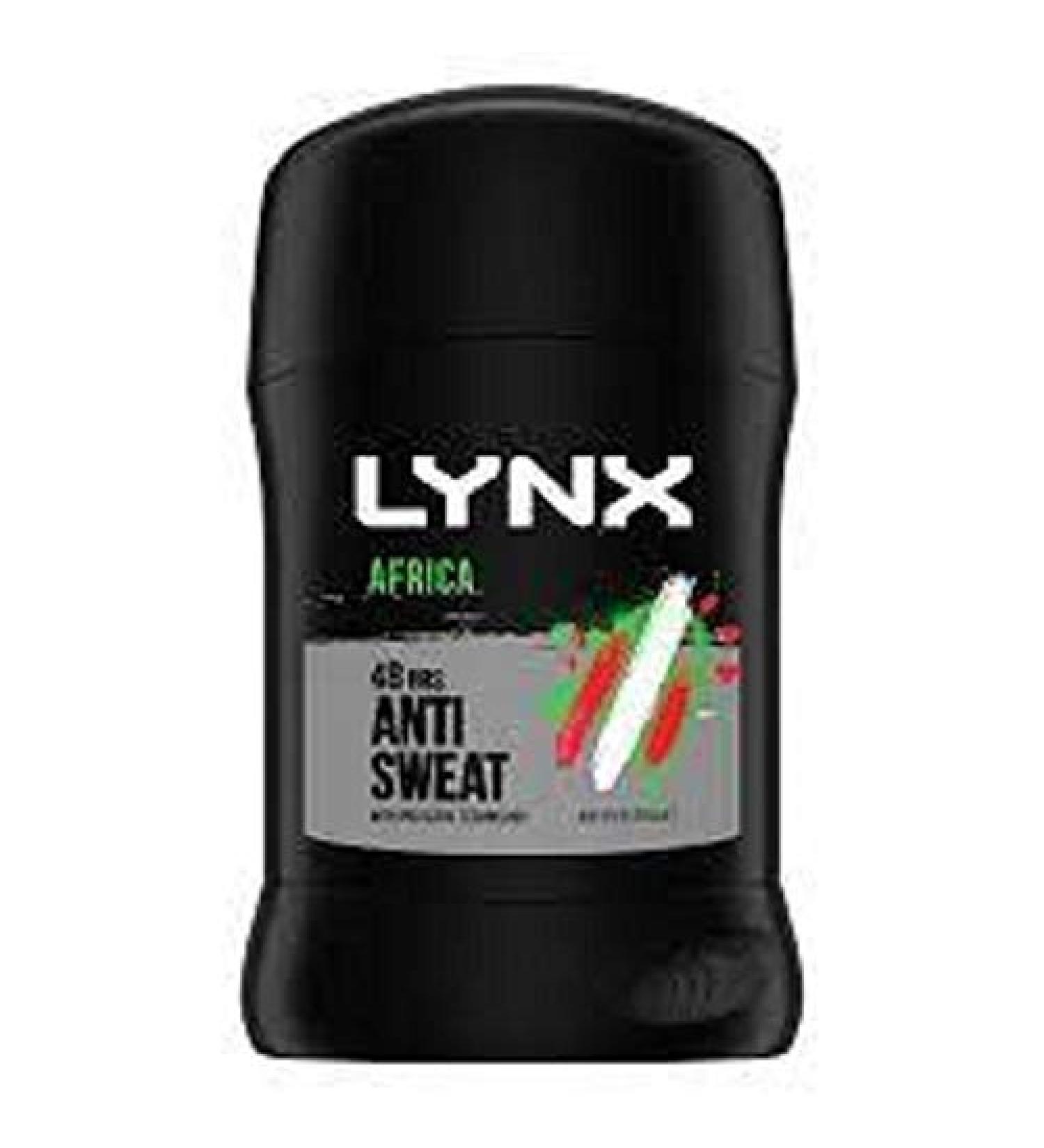 Lynx Africa Anti-Perspirant Deodorant Stick 50ml by Lynx