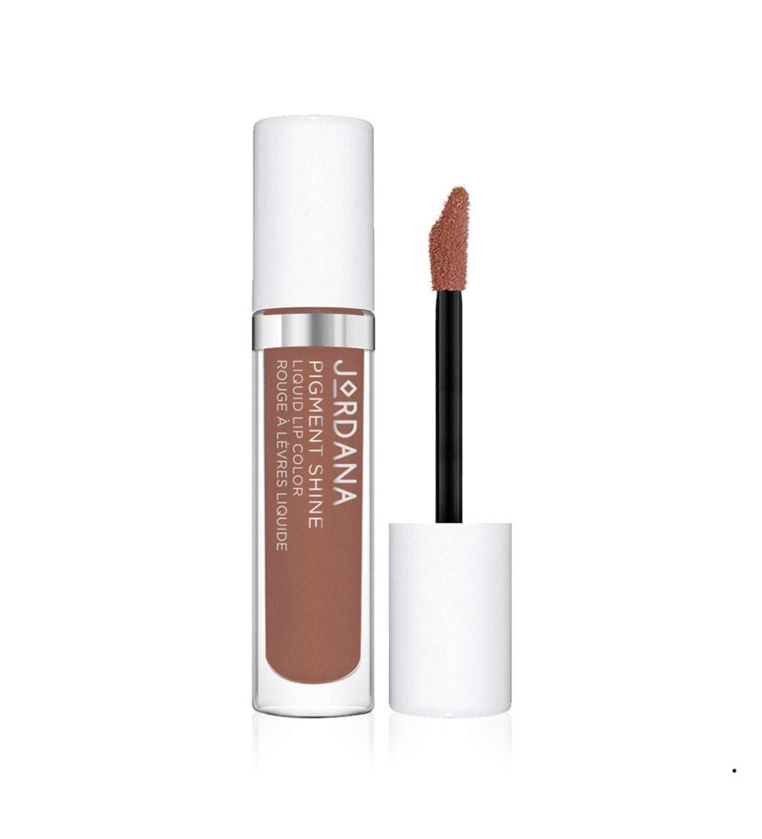 JORDANA Pigment Shine Liquid Lip Color 04 - Don't Be Latte | Long-Lasting Lip Color - Buy Online on SooperMarket.com