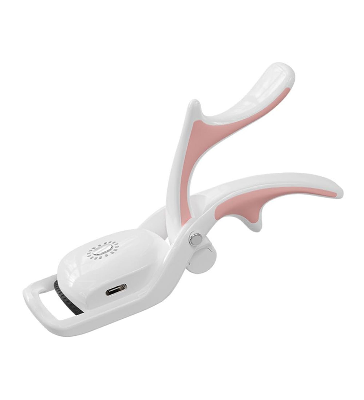 sunroot Heated Eyelash Curler Electric Eyelash Curlers USB Rechargeable Heated Eye Lash Curler with Comb 3 Heating Modes White - Buy Online on SooperMarket.com