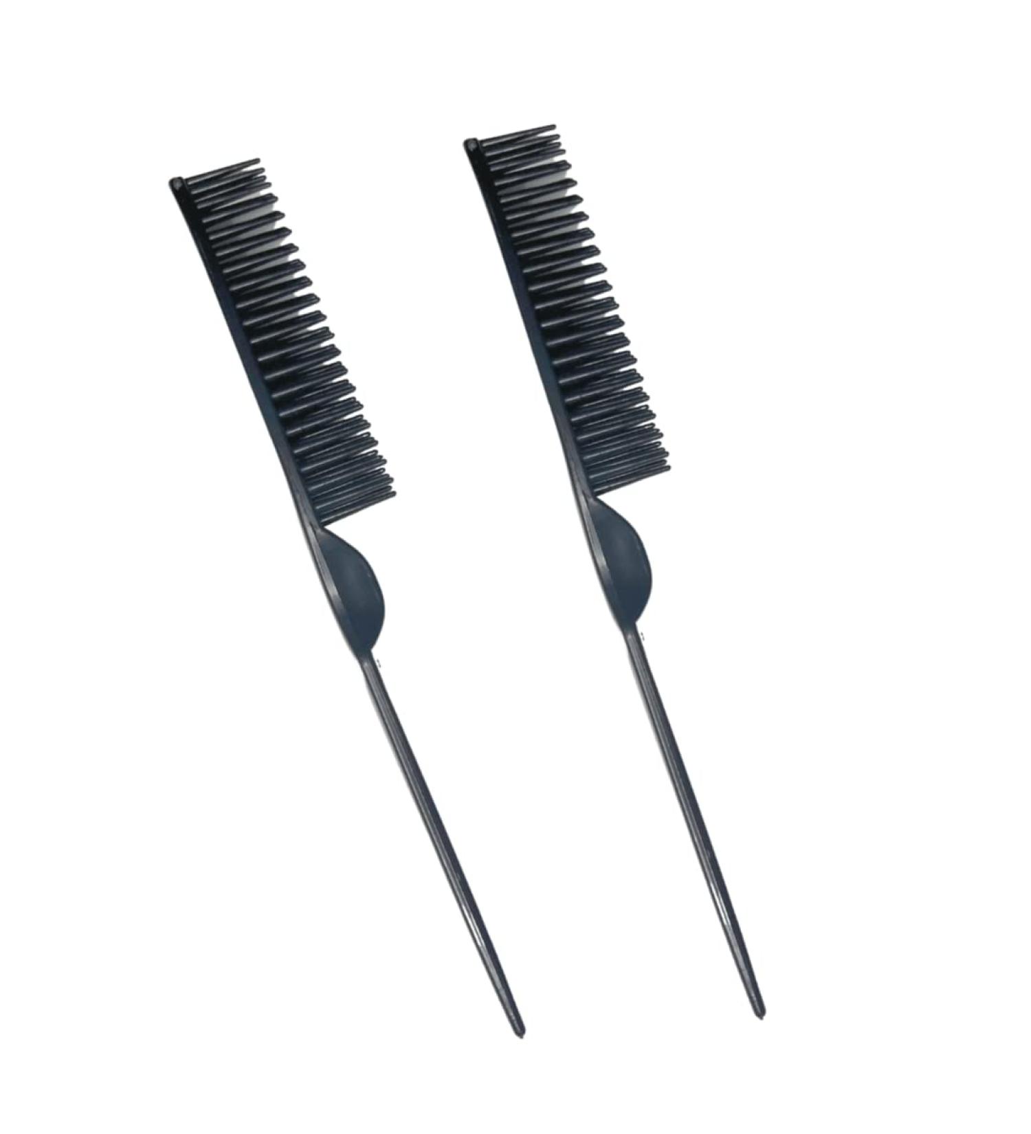 CocoBlack Naturals 3 Row Styling Comb For Detangling, Defining And Separating Curls (Black)