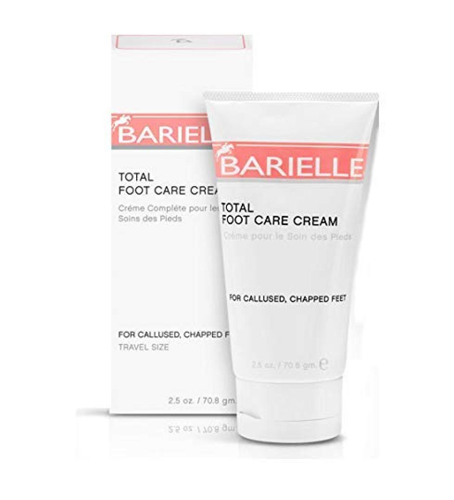 Barielle Total Foot Care Cream 2.5oz Travel Size - Nourishing Foot Cream for Soft and Smooth Feet - Buy Online on SooperMarket.com