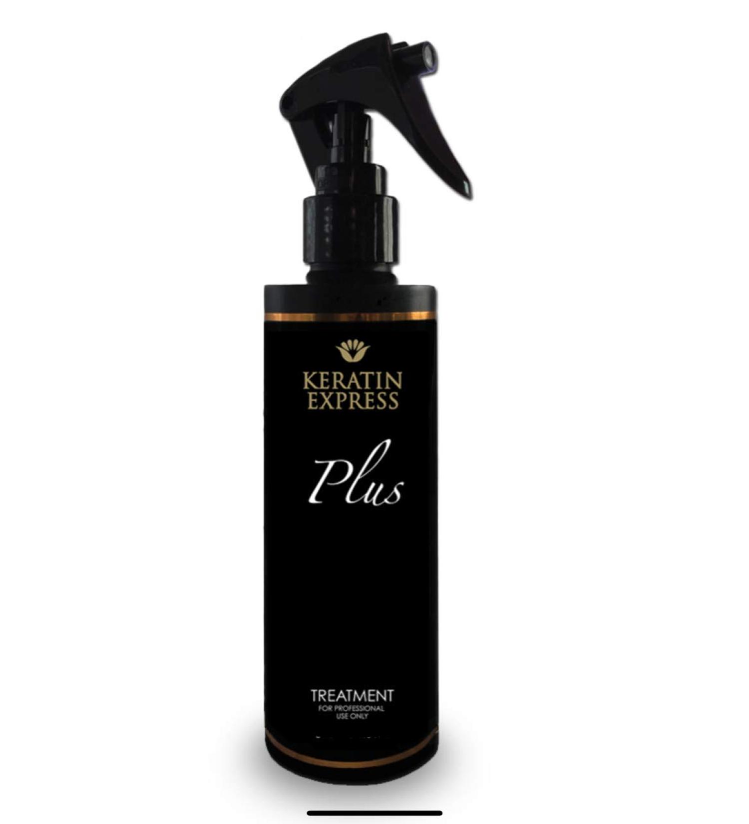 Keratin Express Plus 4 FL oz Smoothing Treatment - Professional Hair Treatment for Smooth Long-Lasting Results (Up to 12 Weeks) - Safe Use Guidelines - Buy Online on SooperMarket.com