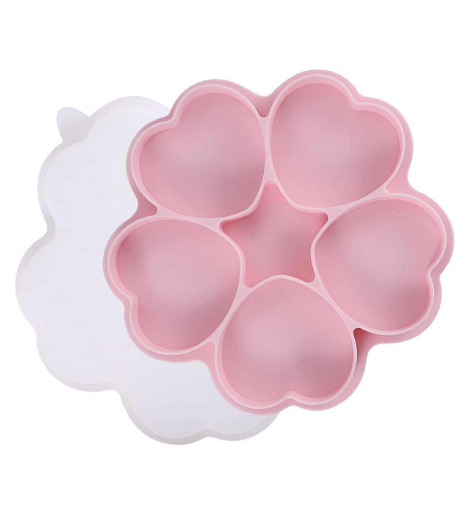 IMIKEYA Heart Silicone Molds 1 Set Covered Cake Mold Baby Lens Chocolate Silica Gel Cupcake Pans - Buy Online on SooperMarket.com