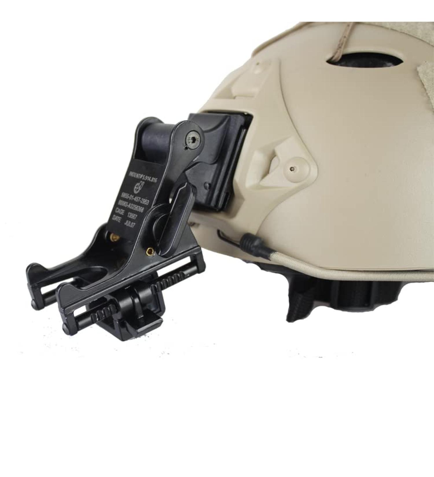 LEJUNJIE Tactical Helmet Mounting Bracket for Rhino NVG PVS-14/PVS-7 Night Vision Goggles Mount&Fast ACH PASGT MICH Helmets M88 BK - Buy Online on SooperMarket.com