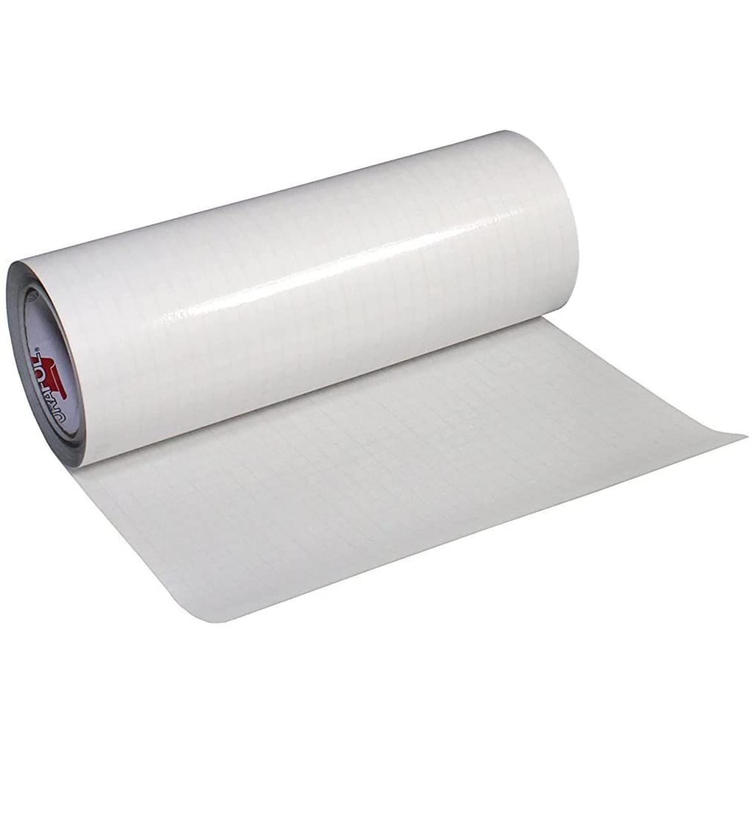 ORACAL 12 X 10' Feet Roll Clear Transfer Tape w/Grid for Adhesive Vinyl | Vinyl Transfer Tape for Cricut  Silhouette  Cameo. Application Paper Rolls