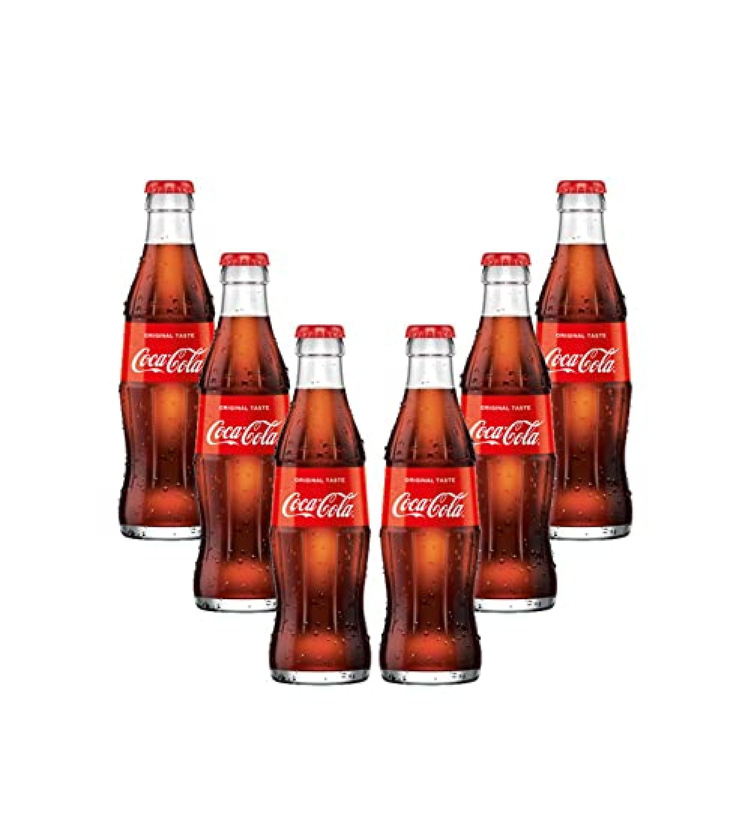 Coca Cola set of 6 Cola 6x 0.2L incl. deposit REFILLABLE