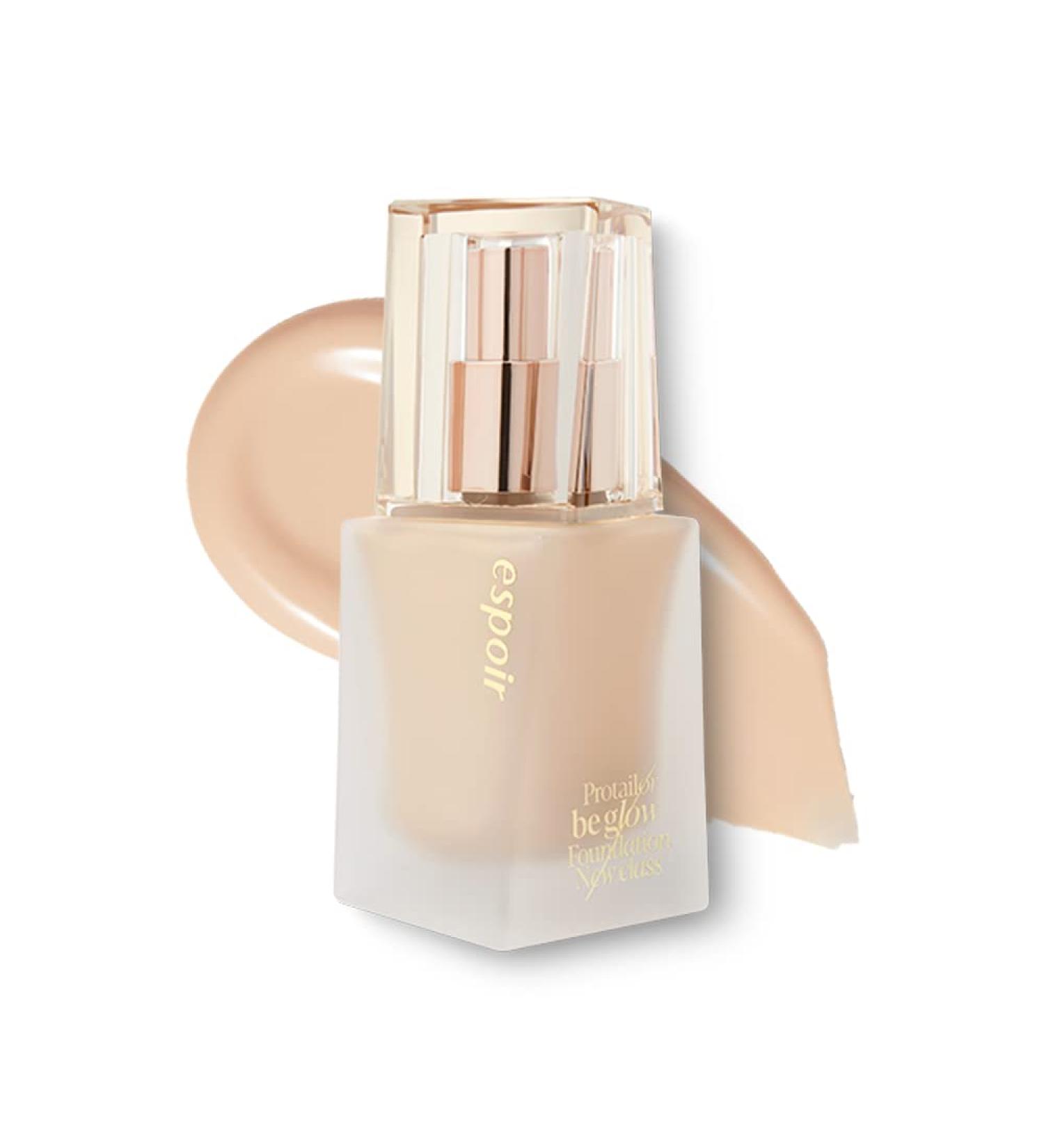 ESPOIR Pro Tailor Foundation Be Glow New Class 3 Petal 30g SPF27 | Long-Lasting Radiance Glow Foundation | Lightweight Dewy Coverage - Buy Online on SooperMarket.com