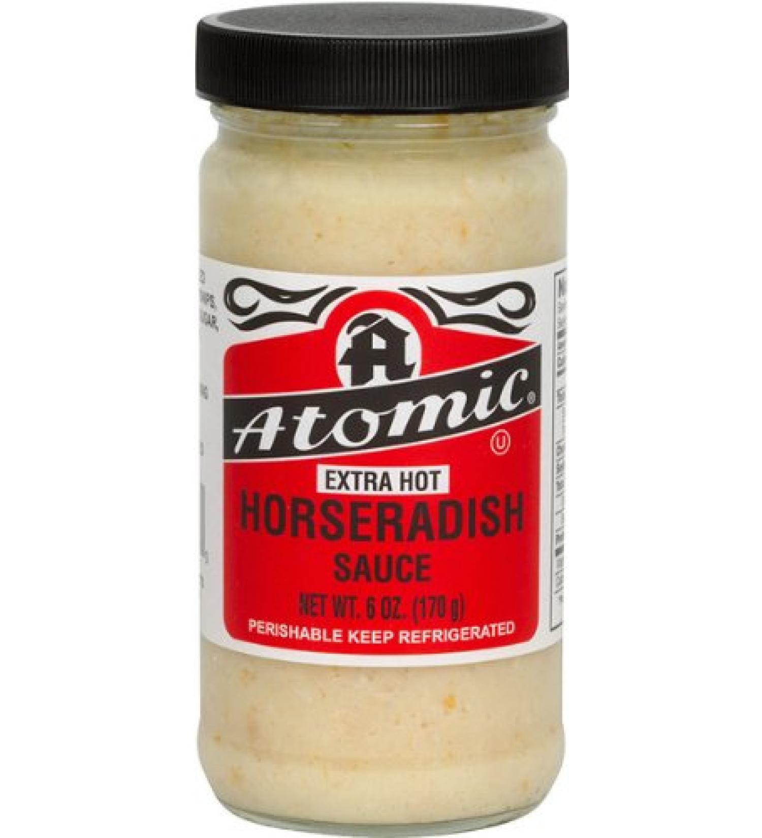 Atomic Horseradish - Extra Hot 6oz Jar - Intense Flavor Boost for Your Dishes - Buy Online on SooperMarket.com