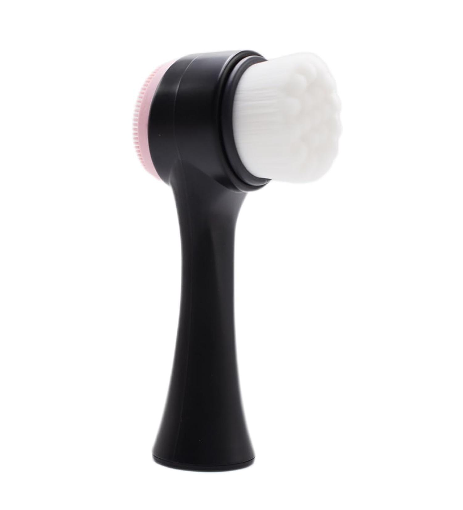 Buy Manual Silicone Face Brush 2 in 1 | Exfoliating & Cleansing Face Scrubber for Smooth Skin | International Shipping Available - Buy Online on SooperMarket.com