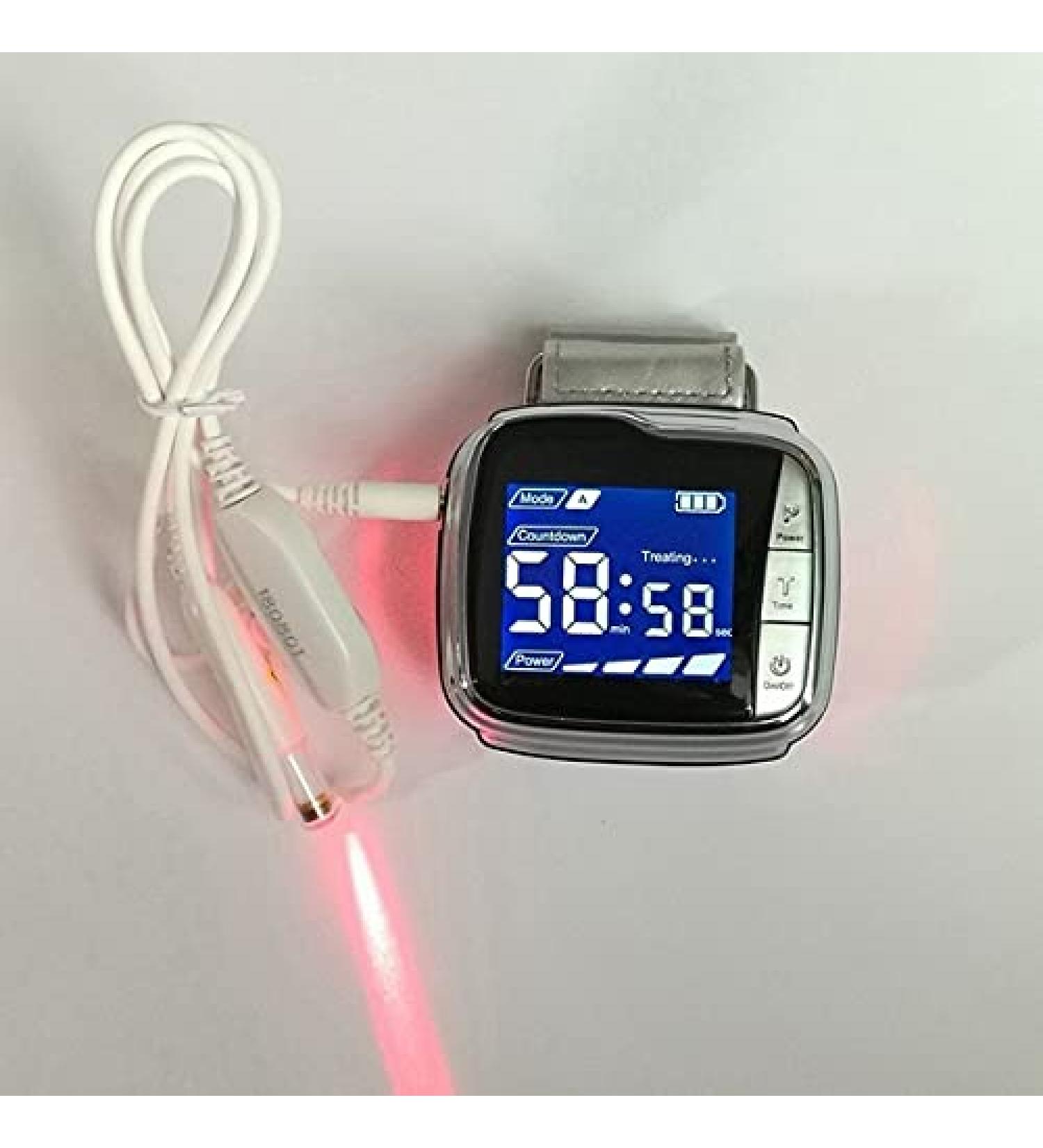 Therapeutic Laser Wrist Watch Blood Pressure and Intranasal Irradiation - Buy Online on SooperMarket.com