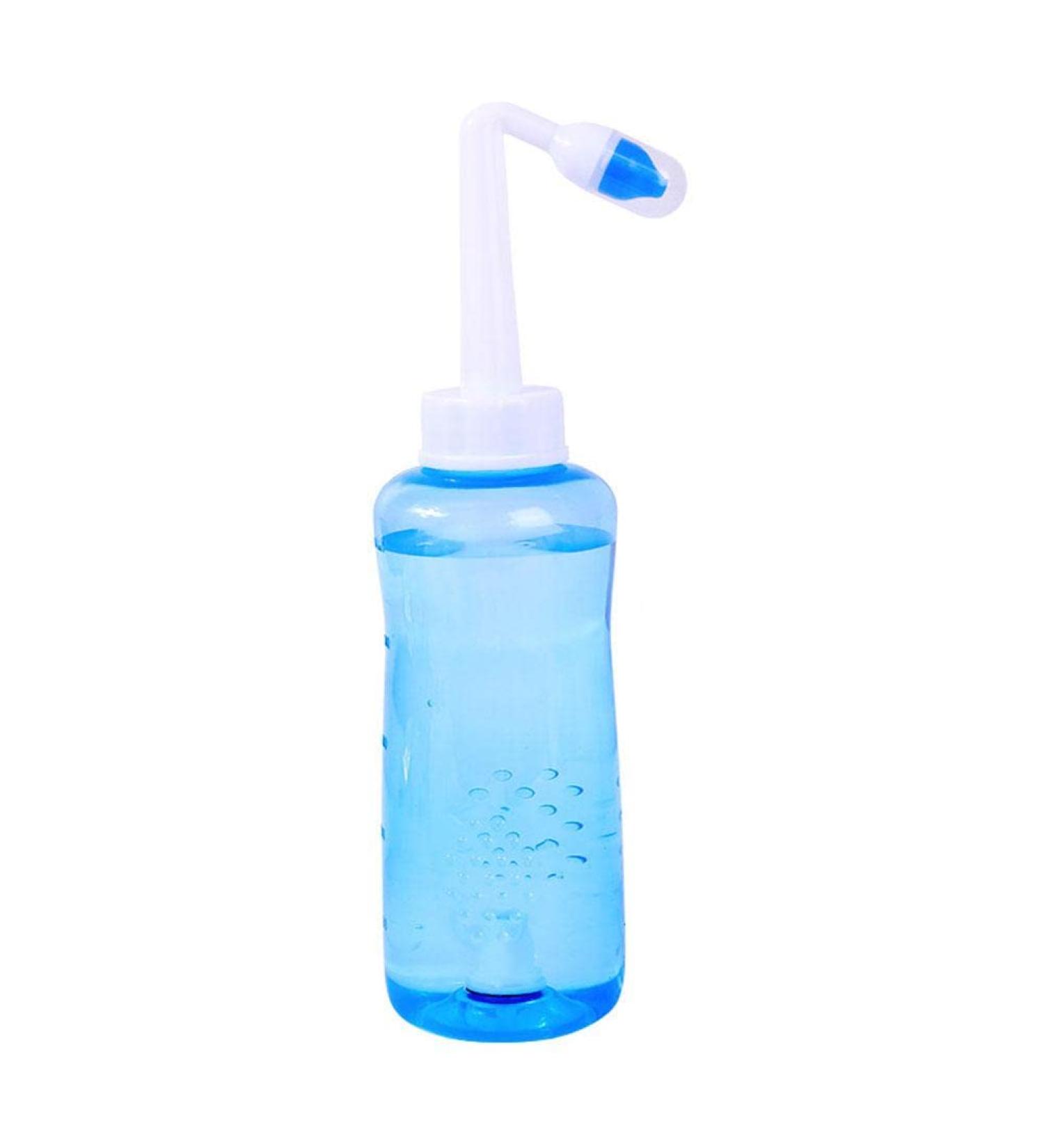 WNPXQNT Nose Nasal Wash System Pot Sinus Allergies Relief Rinse Blue 500mL Adults Plastic New Children Neti Equipment - Buy Online on SooperMarket.com