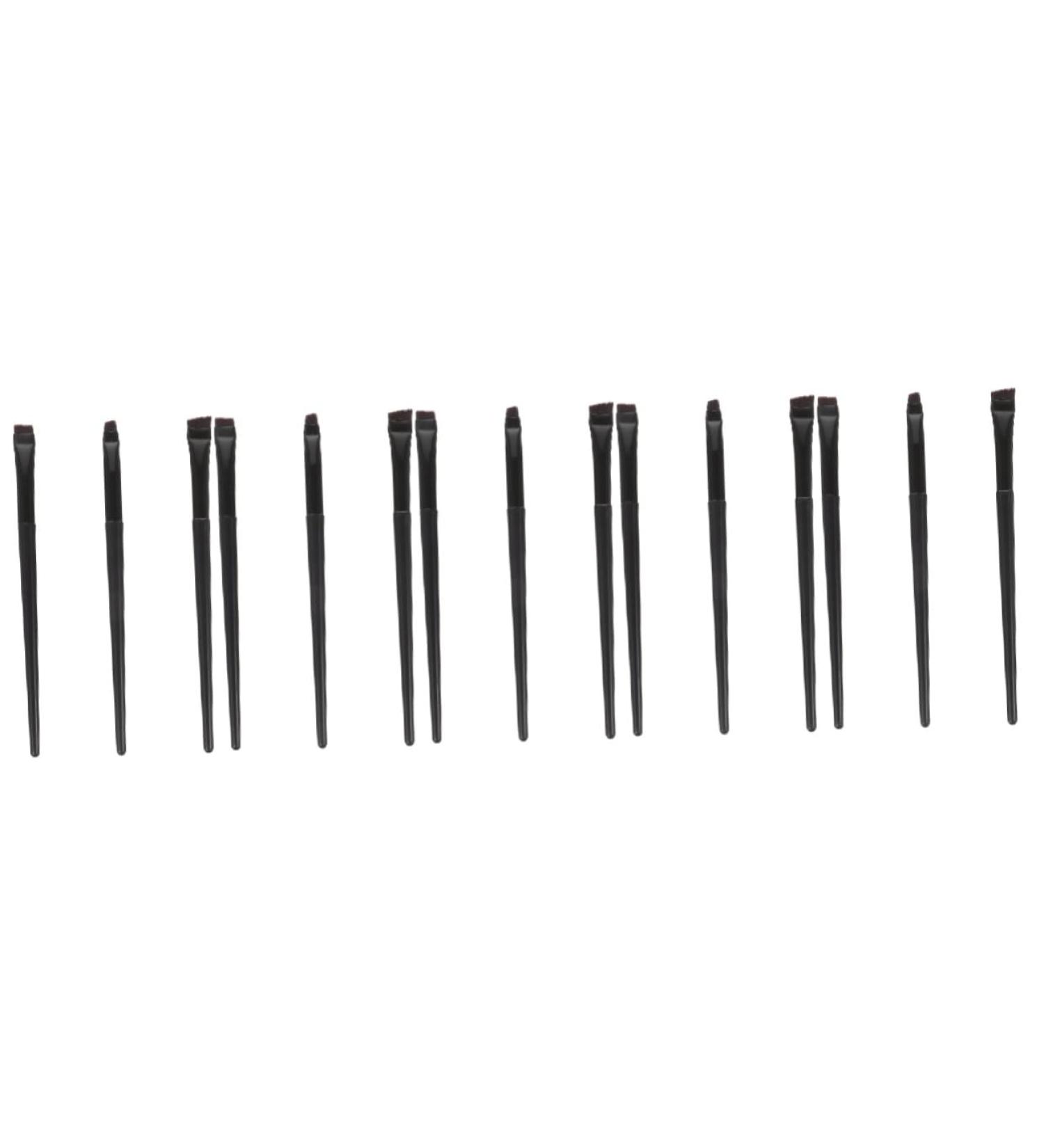 Baluue 15 Pcs Eyeliner Brush Eyebrow Brush Concealer Brush Practical Eyeliner Brush Female Black - Buy Online on SooperMarket.com