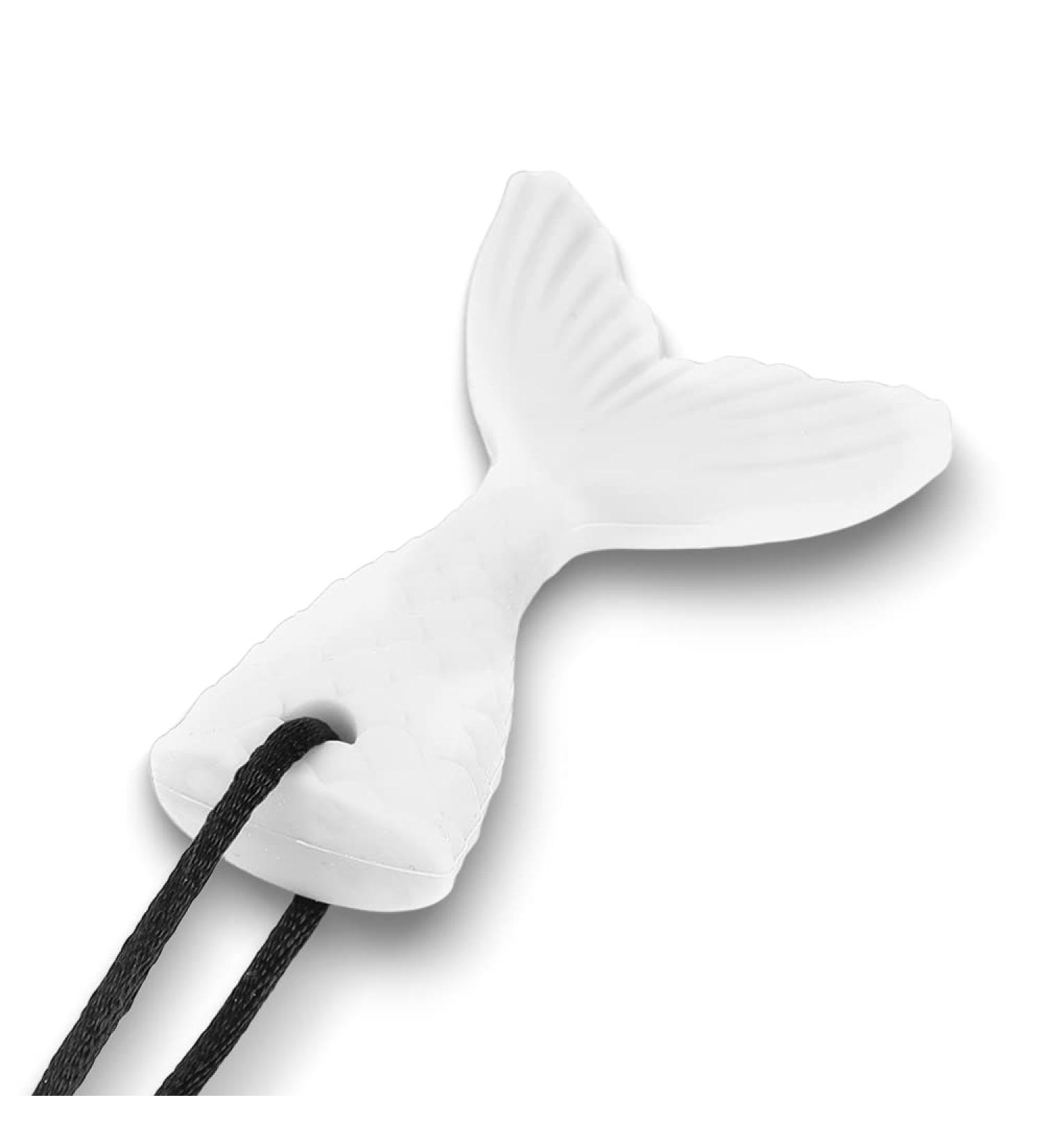 Silicone Fish Tail Baby Tooth Chew Necklace Teether Stick for Boys Girls (5 pack) - Buy Online on SooperMarket.com