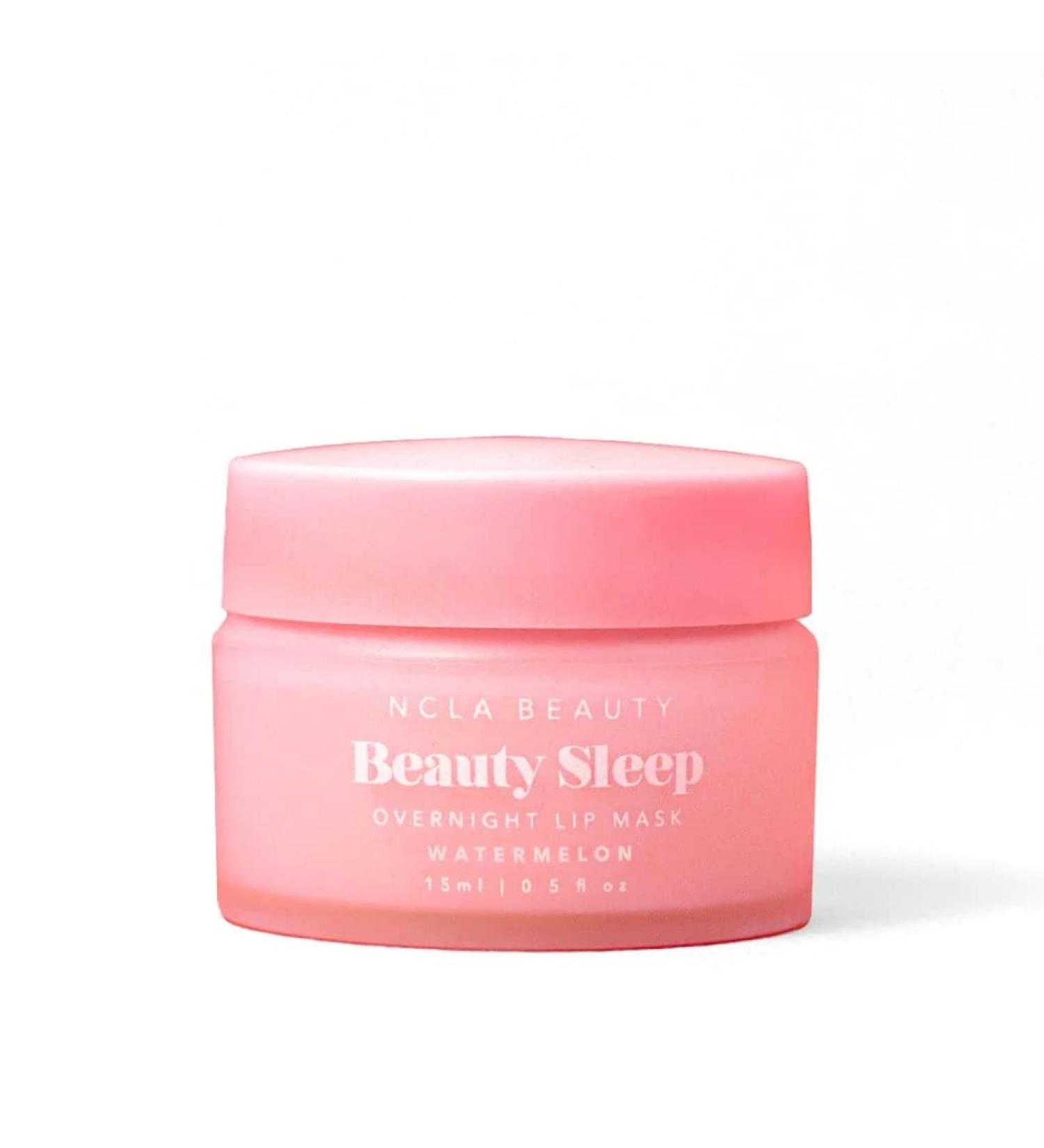 NCLA Beauty Sleep Overnight Lip Mask | Vegan Cruelty-Free Clean Skincare (Watermelon) Shop Internationally - Buy Online on SooperMarket.com