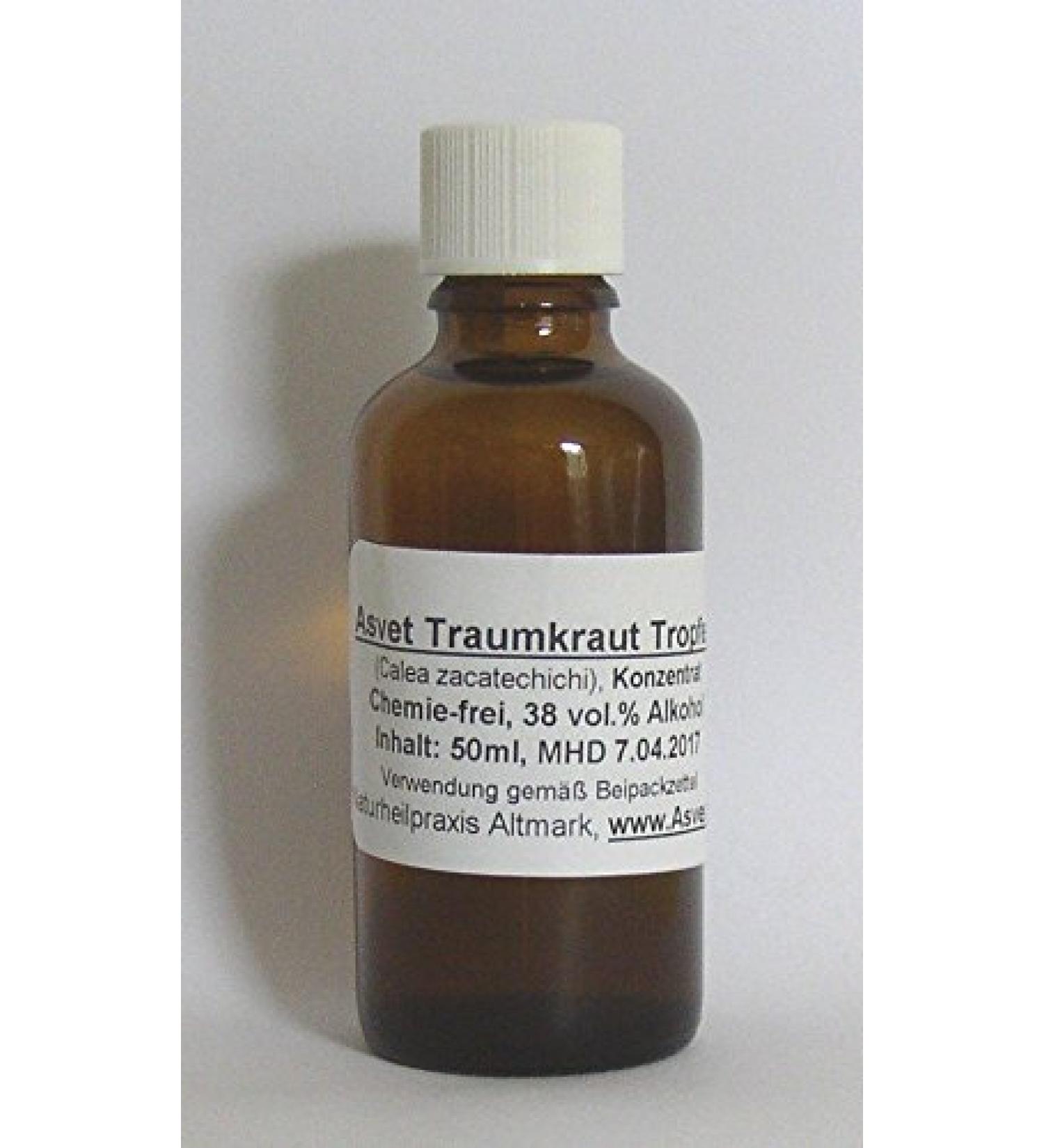 50ml Asvet Dream Herb Drops Tincture Calea zacatechichi Extract (GP EUR 35.80/100ml)
