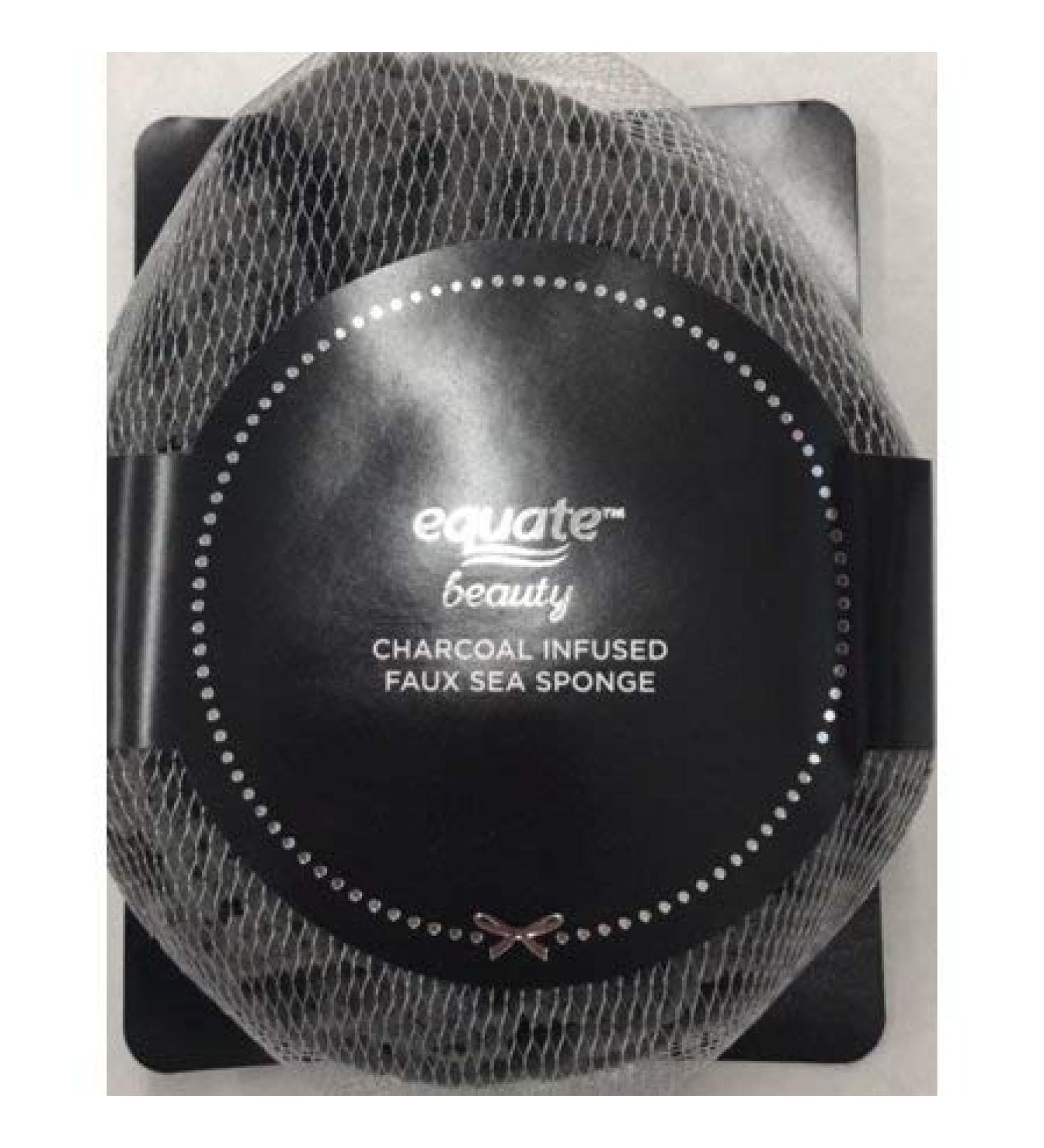 Equate Charcoal Infused Faux Sea Body Sponge
