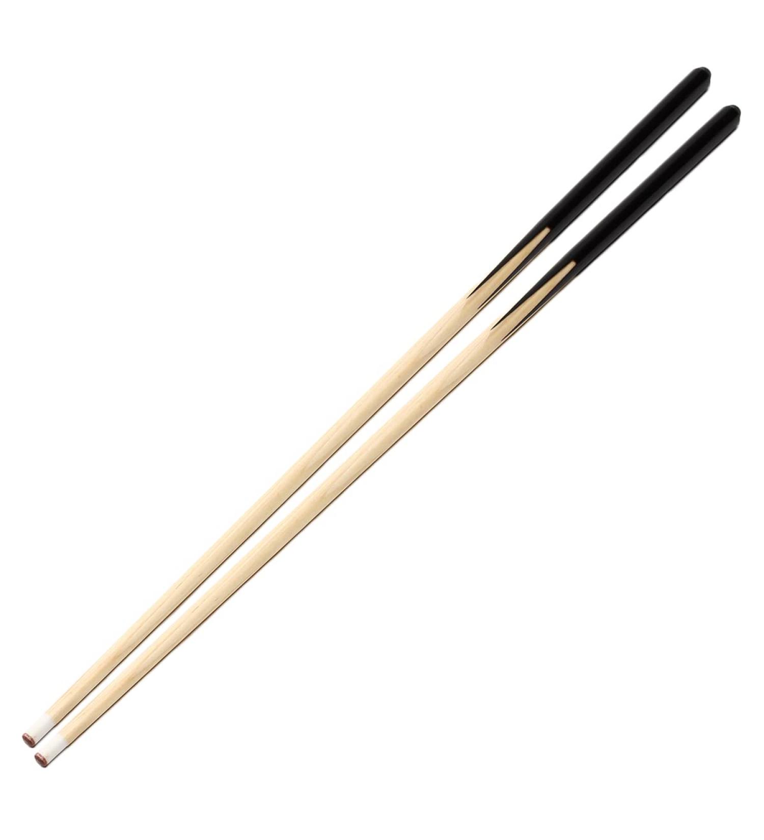Genubi Industry Wooden Billiard House Cue Sticks - Set of 2 | Hardwood, 13mm Glue-on Tips | 36/48/58 Inch Pool Cues for House, Bar - Buy Online on SooperMarket.com