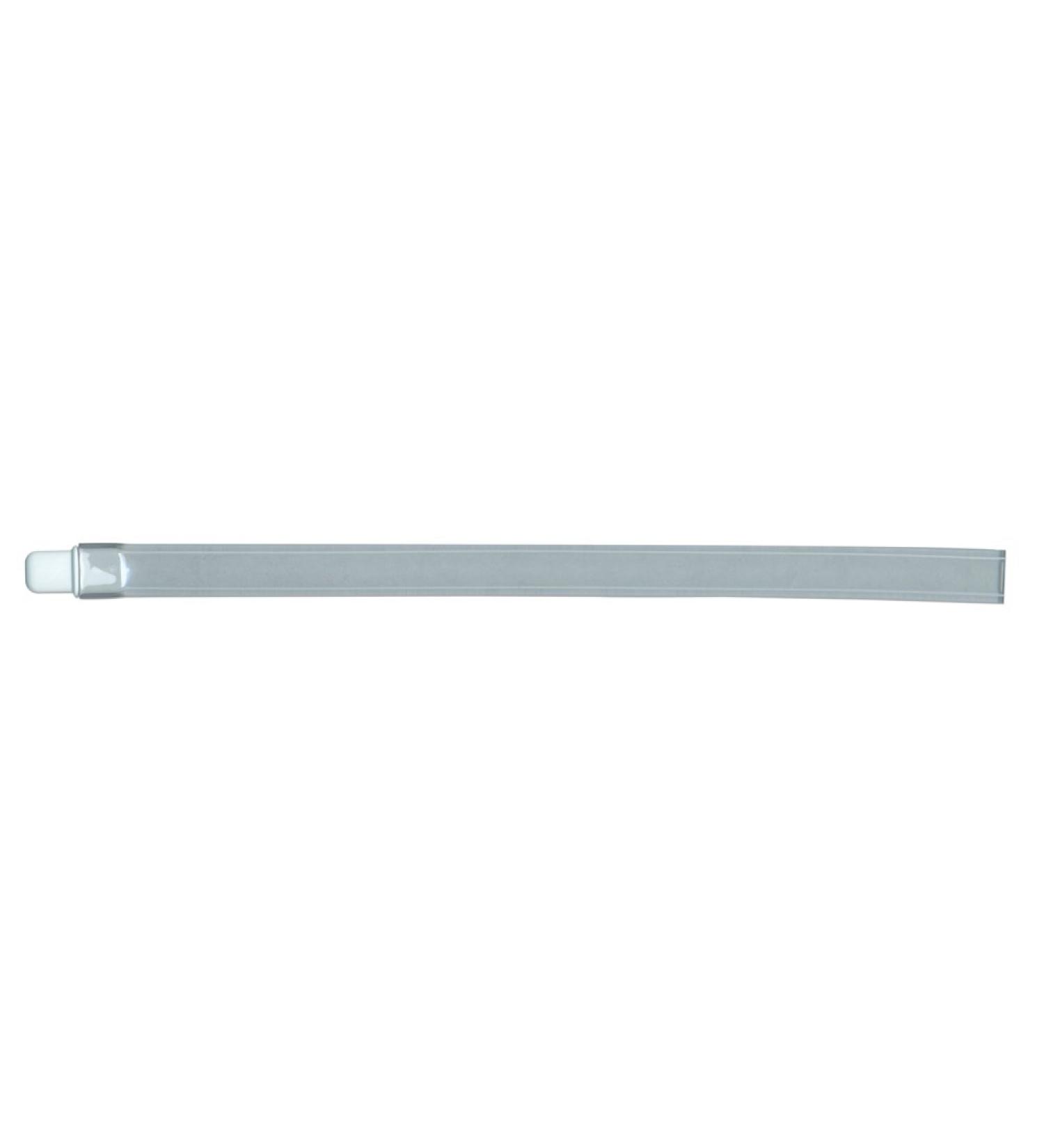 PDC Healthcare SoftGuard 190-10-PDF Plastic Adult Insert Wristband Long Term Care Clear (Box of 50)