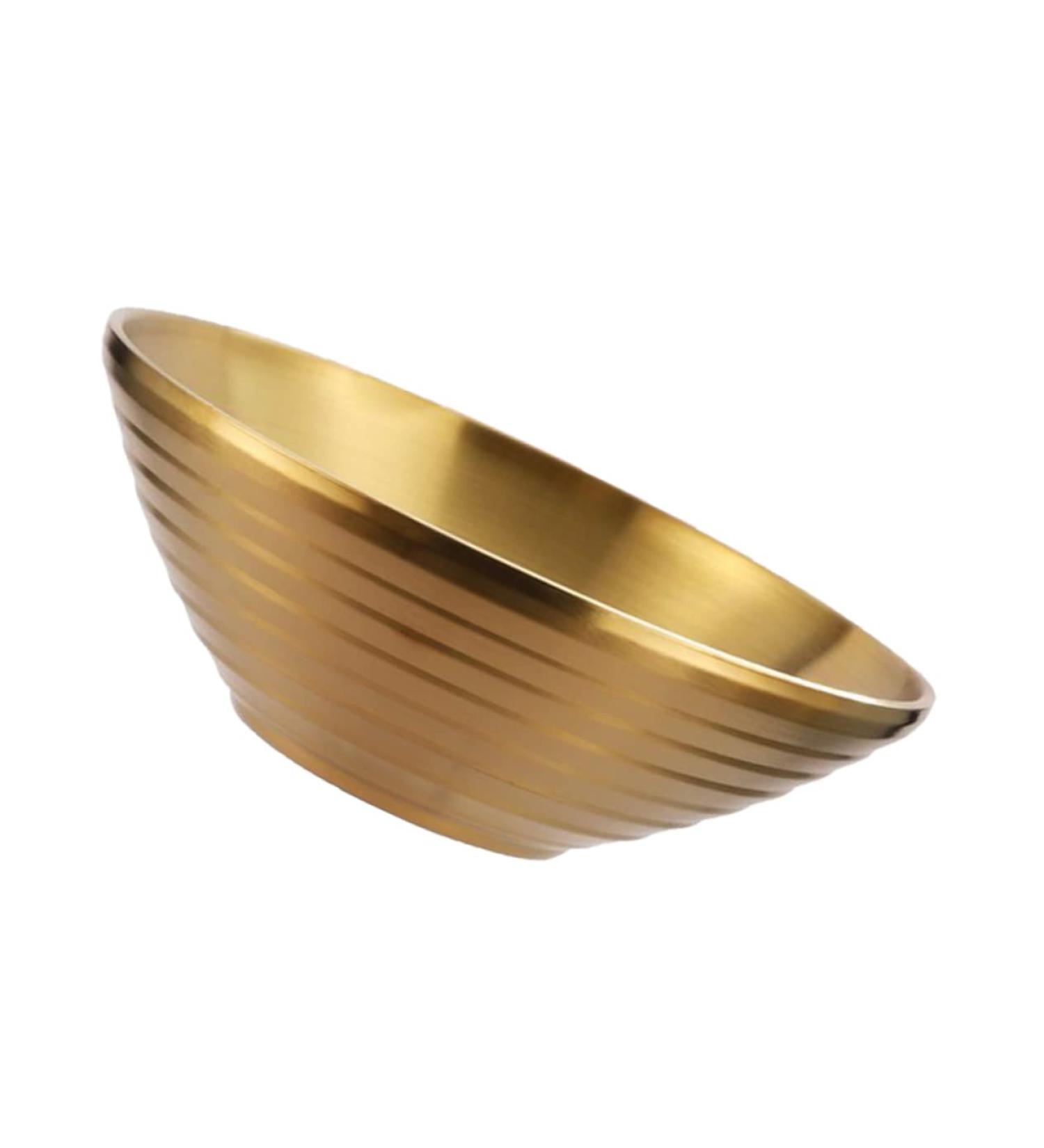 NAMOARLY 1pc Japanese Ramen Bowl Stainless Cereal Bowls for Kitchen Porridge Bowl Drop Resistant Cooking Bowl Noodle Serving Bowl Ramen Noodle Bowl Large Ramen Bowls Prep Bowl Fruit - Buy Online on SooperMarket.com