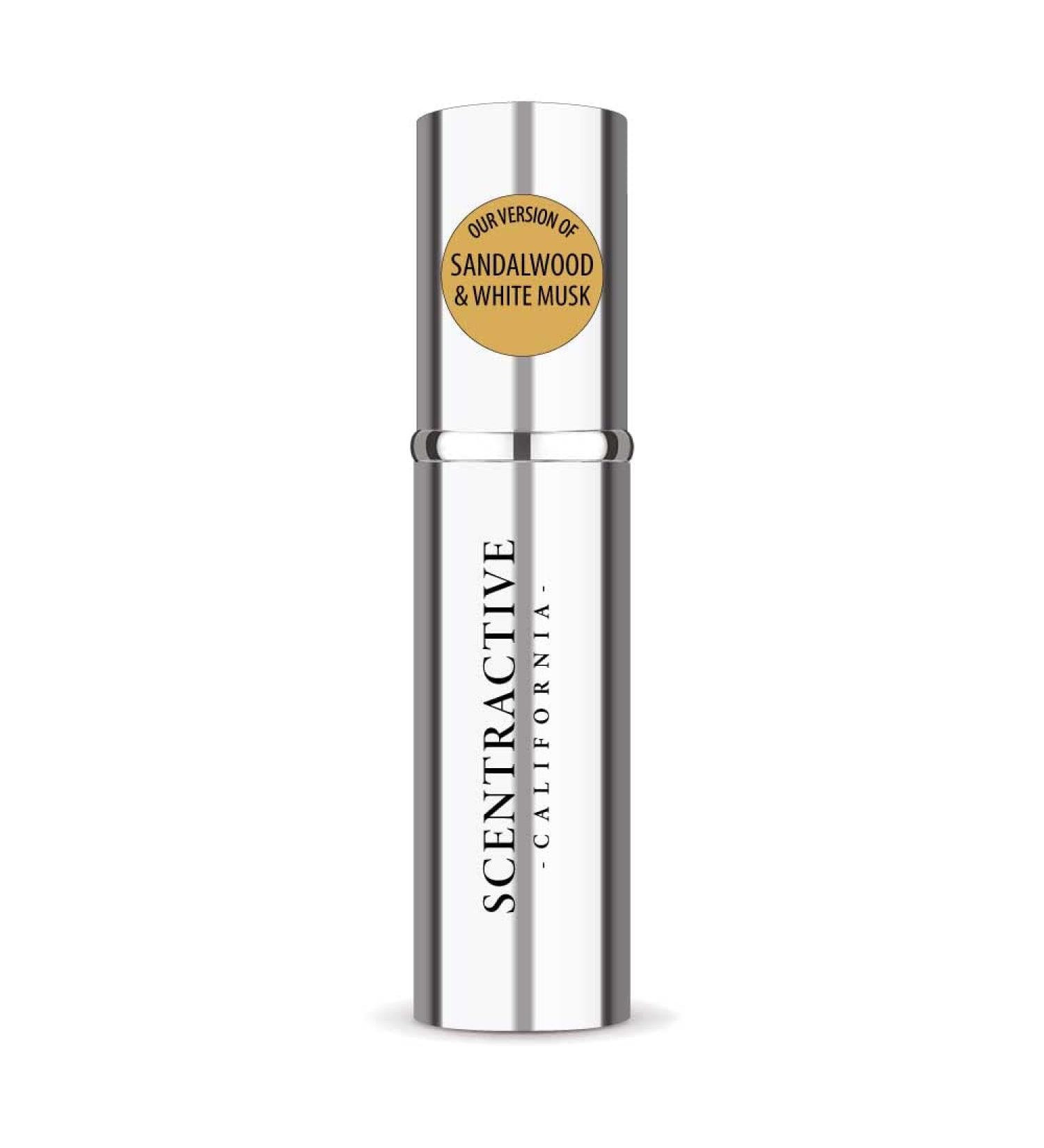 CA Perfume Impression of Emra Sandalwood & White Musk For Women & Men Fragrance Concentrated Long Lasting Eau de Parfum Spray Refillable Glass Atomizer Bottle 0.17 Fl Oz/5ml-X1 EMRA SANDALWOOD & WHITE MUSK 0.17 Fl Oz (Pack of 1) - Buy Online on SooperMarket.com