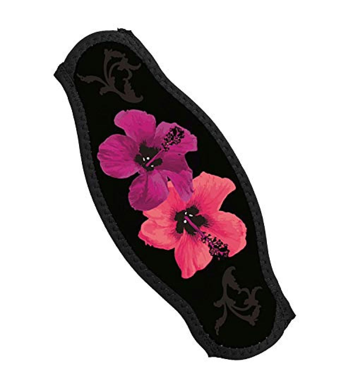 Innovative Scuba Concepts Strap Wrapper Picture Strap Pink Hibiscus One Size