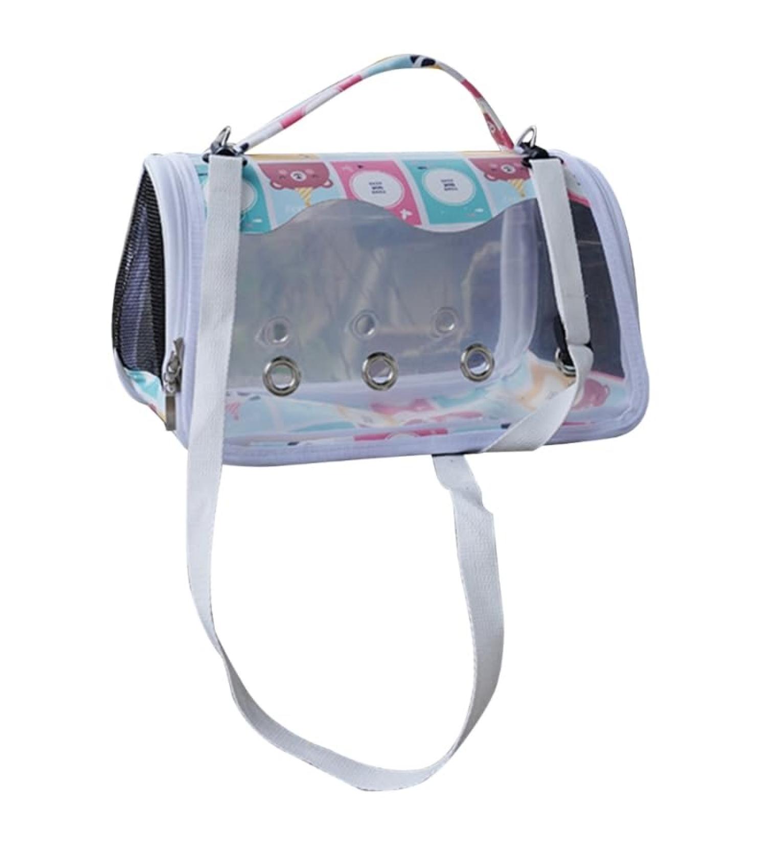 Parrots Outdoor Carriers Bag Portable Parrots Handbag With Standing Perch Bag For Parrots Bird Carrying Pet Supplies Travel Cage Large 3 - Buy Online on SooperMarket.com