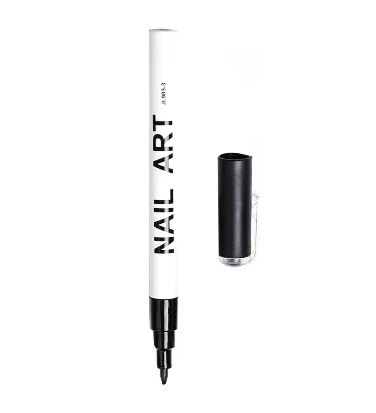 Hudhow's Nail Polish Pencil - 5 Colors Nail Art Pen for DIY Graffiti Abstract Lines & Floral Patterns | Nail Design Tool & Manicure Accessories - Buy Online on SooperMarket.com