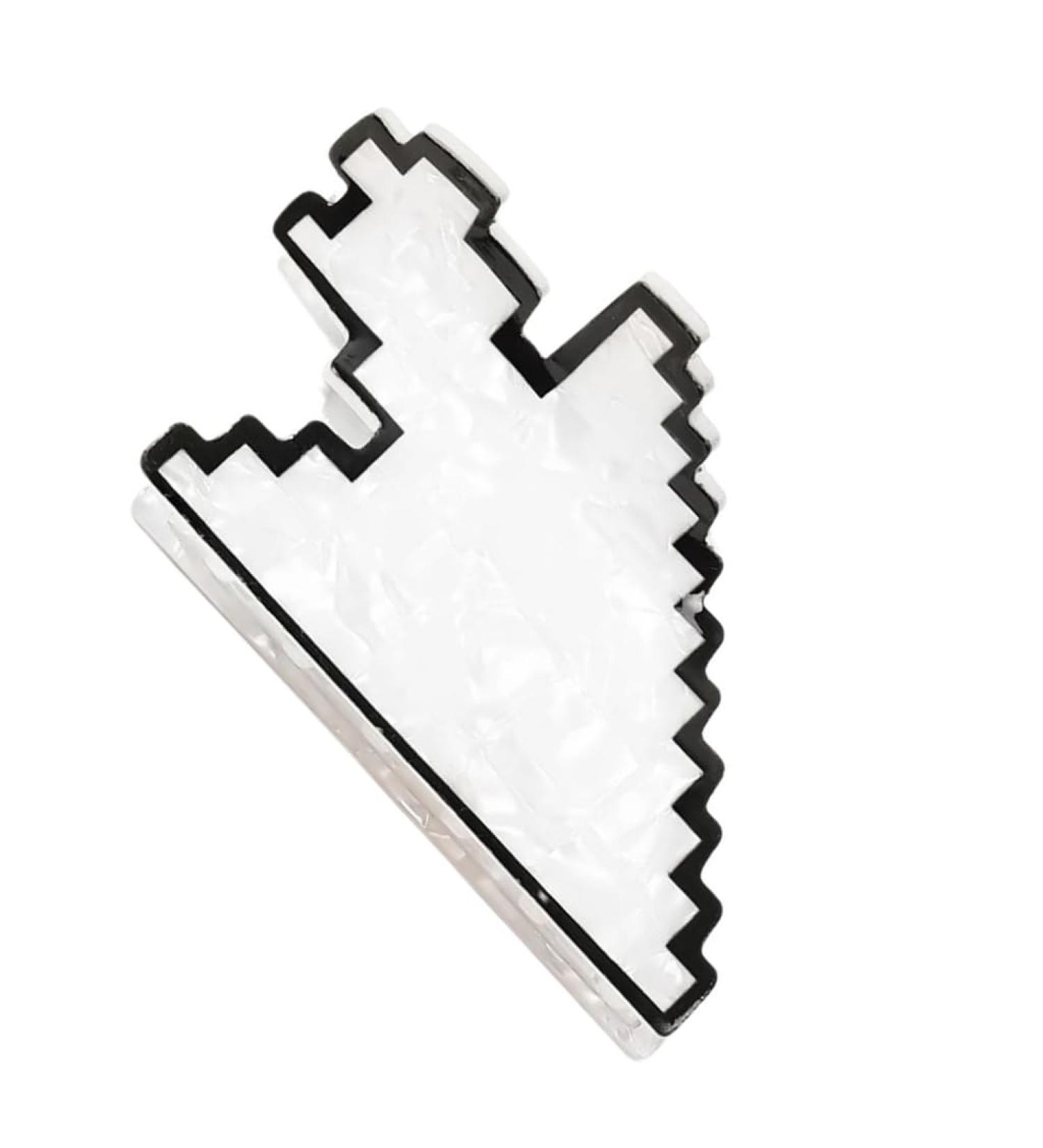 Colorful Novelty Shape Woman Teens Hair Ponytail Hair Claw Delicate Hair Clip Durablity Taking Photo Hair Supply Mouse cursor - Buy Online on SooperMarket.com