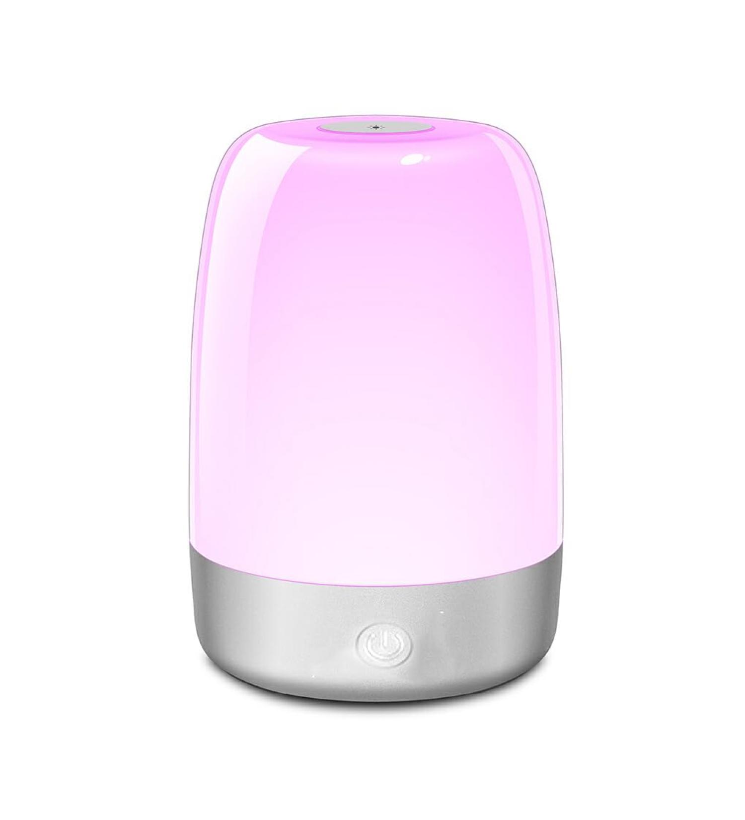 Hi.FANCY Wake-Up Night Light Sunrise Touch Control 3-Ways Dimmable Bedside Lamp Ambient Nightstand Lights Sleep Aid Snooze Mode - Buy Online on SooperMarket.com