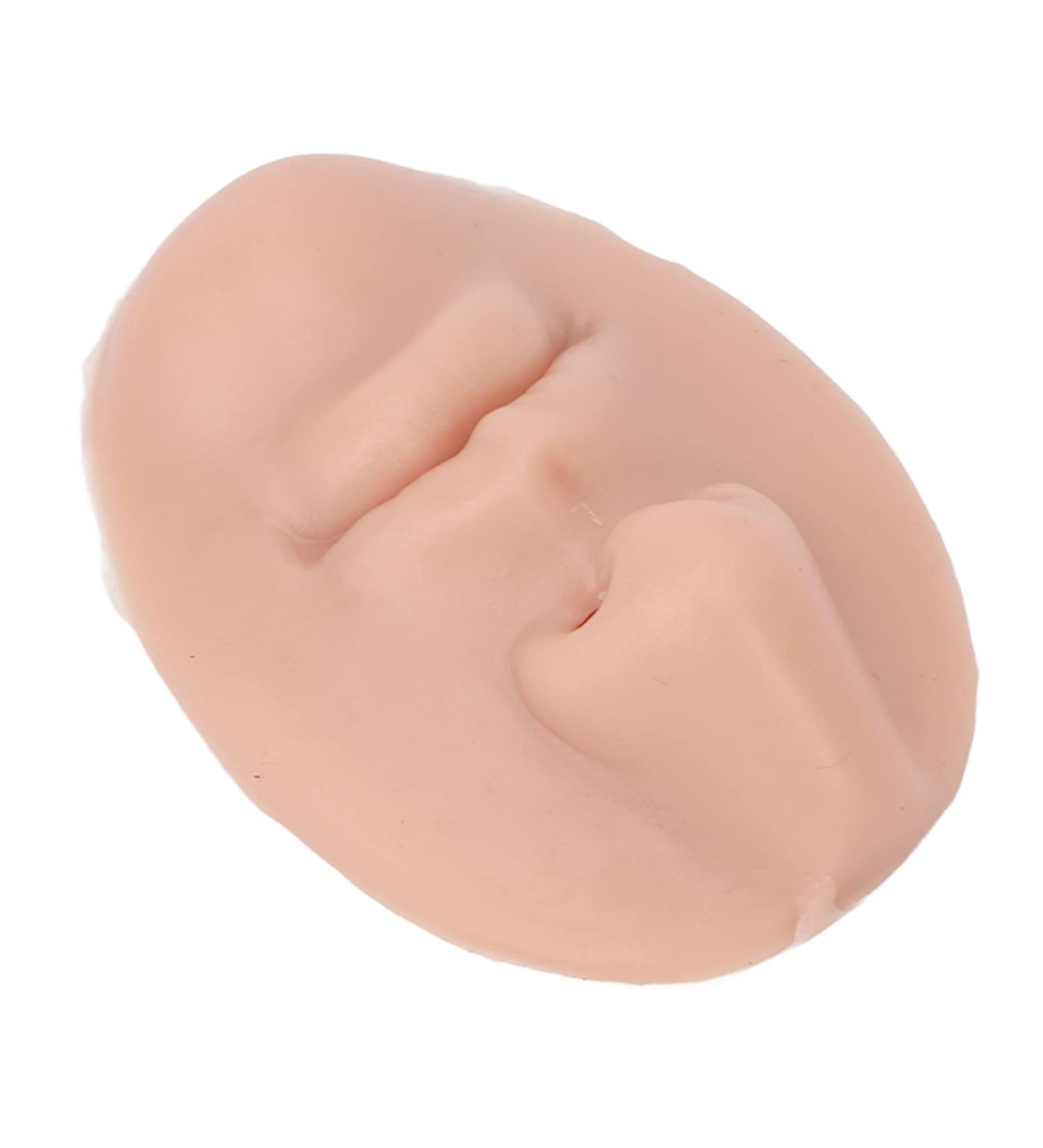 Silicone Nose Model - Soft & Realistic 3-Part Elastic Model for Salon - Medium Skin Color - Buy Online on SooperMarket.com