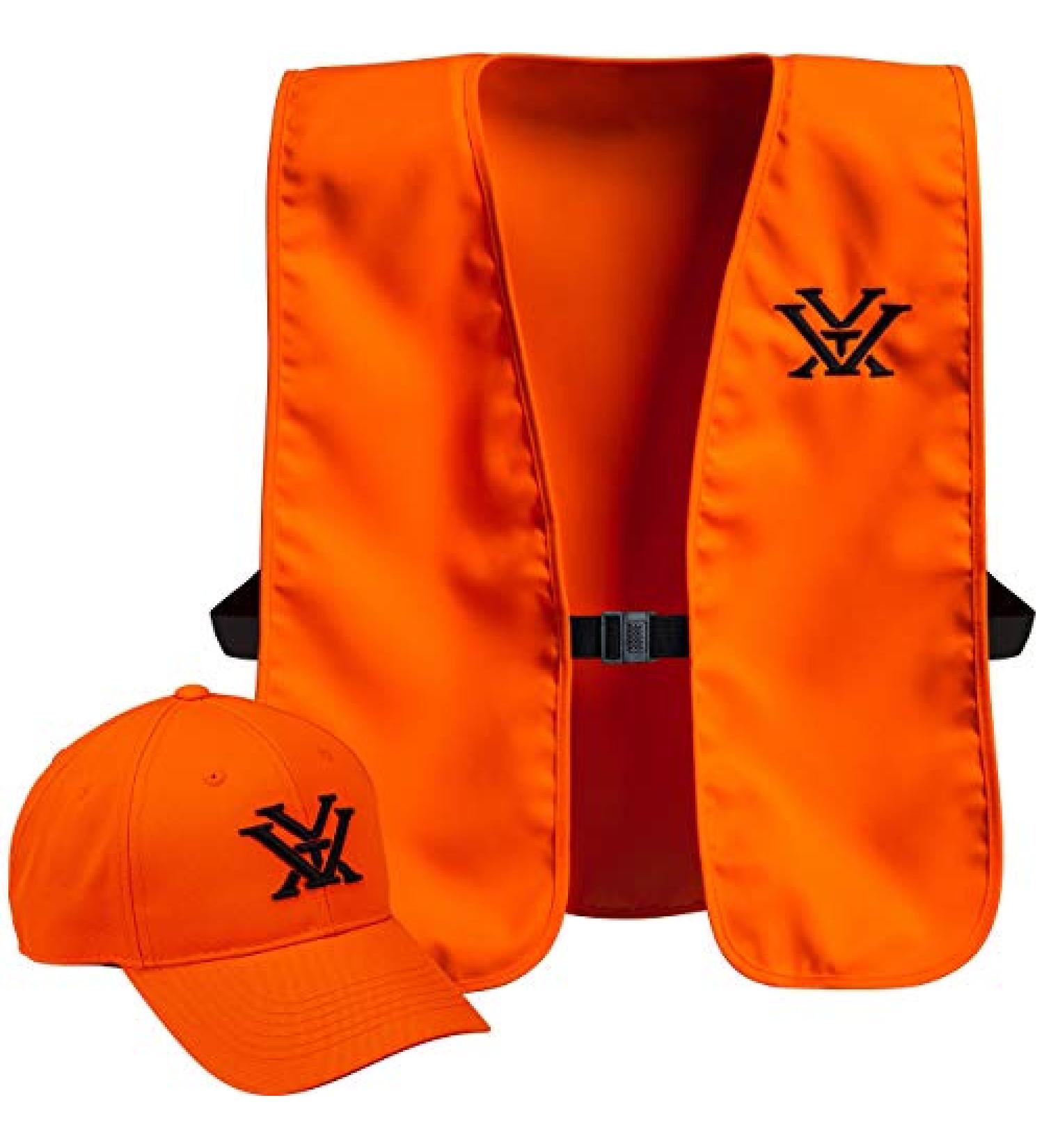 Vortex Optics Blaze Orange Vest & Hunting Hat Combo