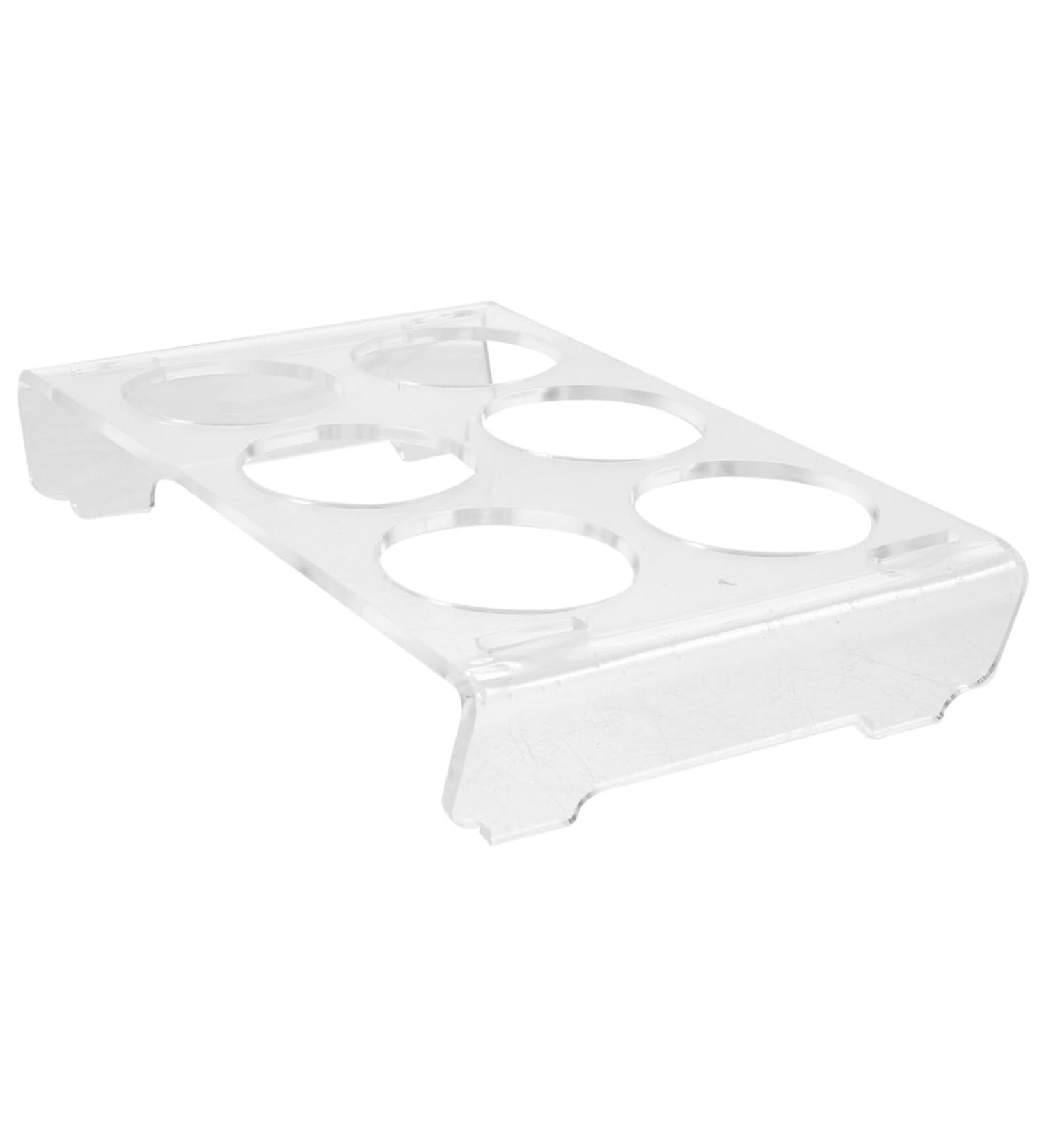 OFFSCH Acrylic Egg Holder 1 Set Food Tray Eggs Fridge Refrigerator Egg Storage Egg Holder Acrylic Household Egg Plate - Buy Online on SooperMarket.com