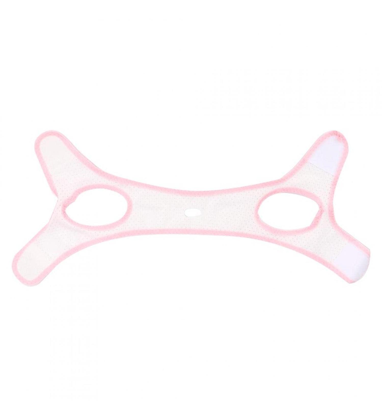 Anti-Snore Chin Strap - Breathable Fabric for Children and Adults (Pink) - Buy Online on SooperMarket.com