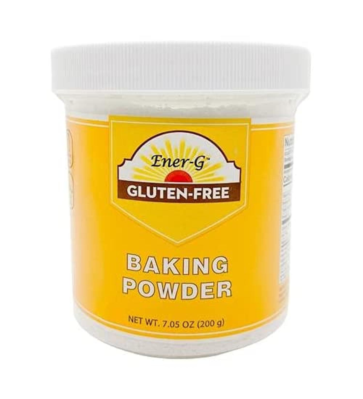 Aluminum-Free Baking Powder Substitute by Ener-G | Gluten Free, Vegan, Nut Free, Non-GMO, Kosher | 7.05 oz Package 7.05 Ounce (Pack of 1)