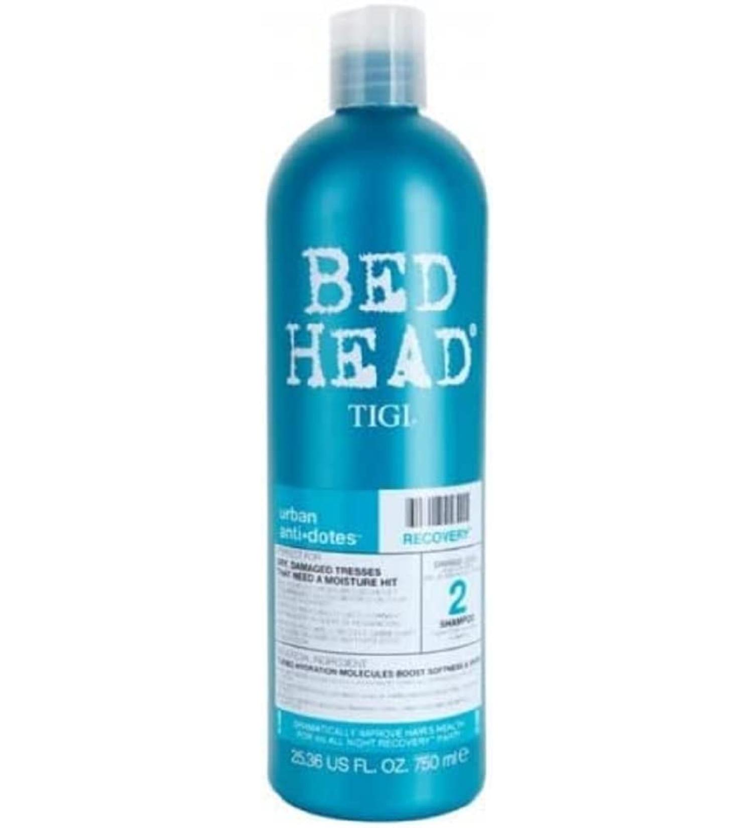 Bed Head Urban Anti+dotes Recovery Shampoo Damage Level 2 - 25.36oz (750ml) - Buy Online on SooperMarket.com