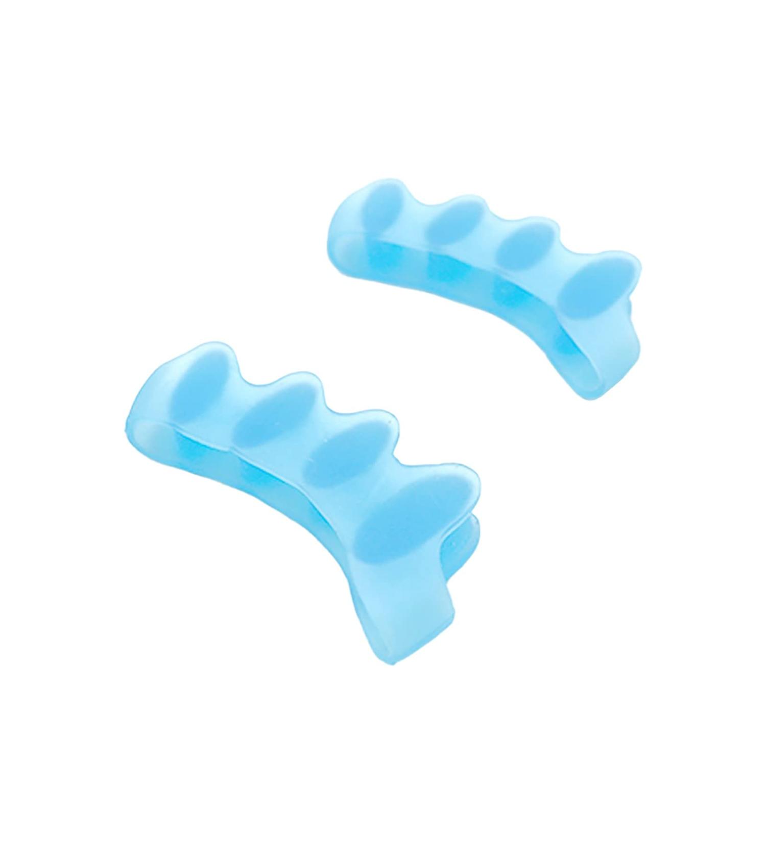 Blue Toe Separator Spacer & Bunion Tool with Pain Relief Cushion - One Size - Buy Online on SooperMarket.com