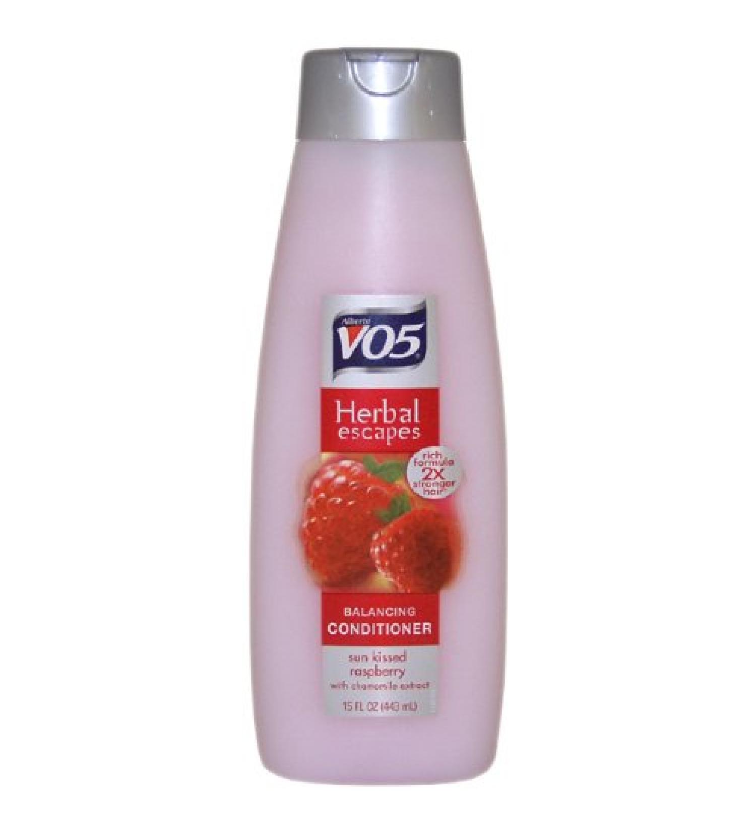 Alberto VO5 Herbal Escapes Sun Kissed Rasberry Balancing Conditioner 15 Ounce