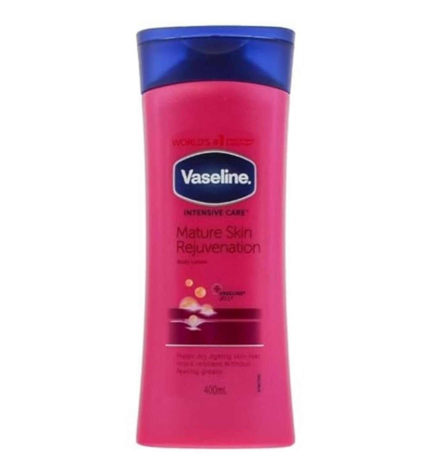 Vaseline Intensive Care Rejuvenation Body Lotion for Mature Skin - 400ml | Nourishing & Hydrating | International Shipping Available - Buy Online on SooperMarket.com