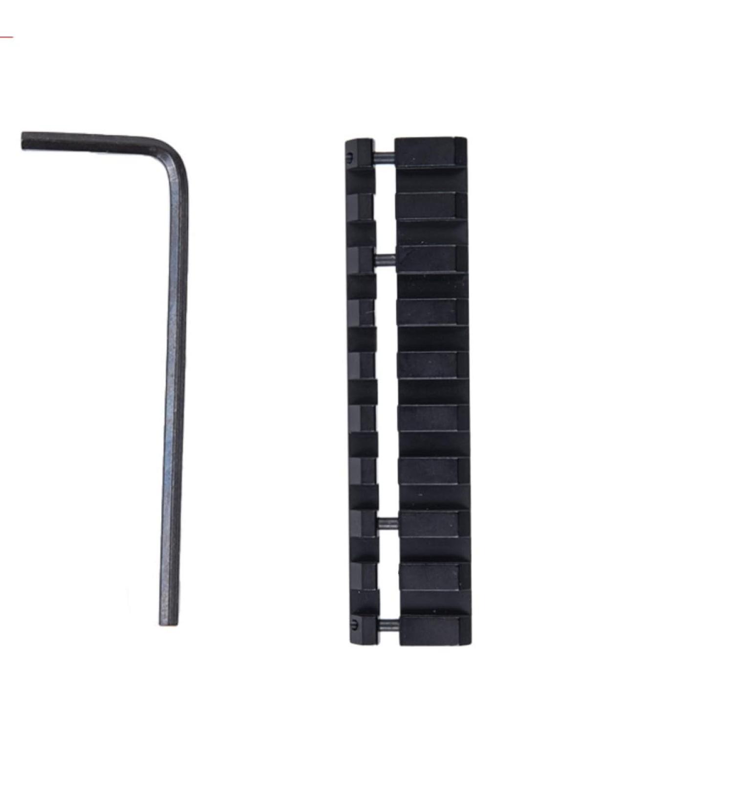Houson 1-4-9slotm-l-o-K Picatinny Rail Adapter - 11mm to 20mm Weaver Tactical Scope Mount | International Shipping - Buy Online on SooperMarket.com
