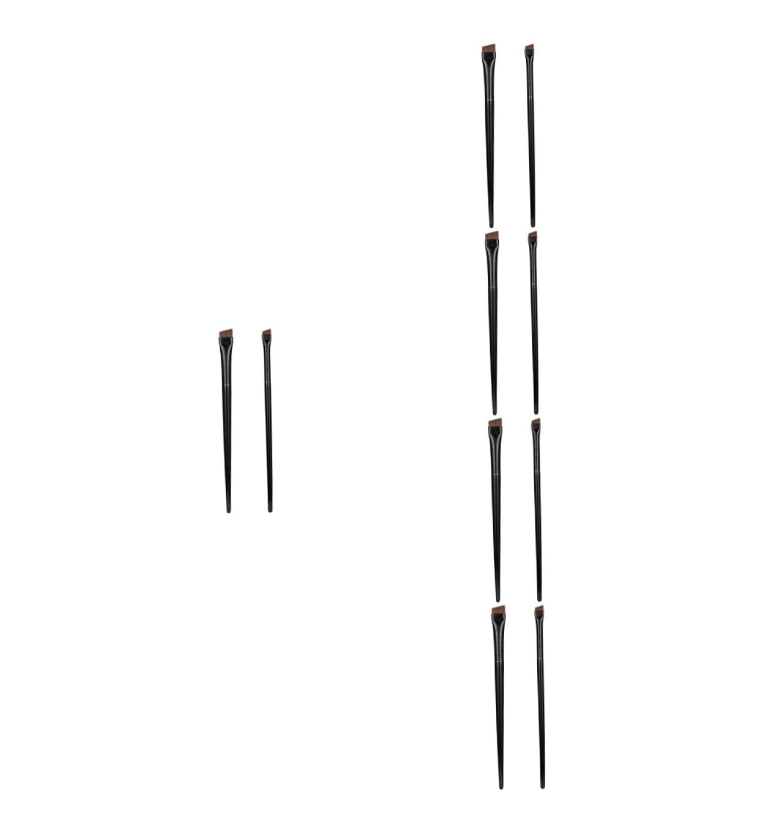 Baluue 15 Sets Black Multifunctional Eyebrow Brush Makeup Supplies Wood Eyebrow - Buy Online on SooperMarket.com