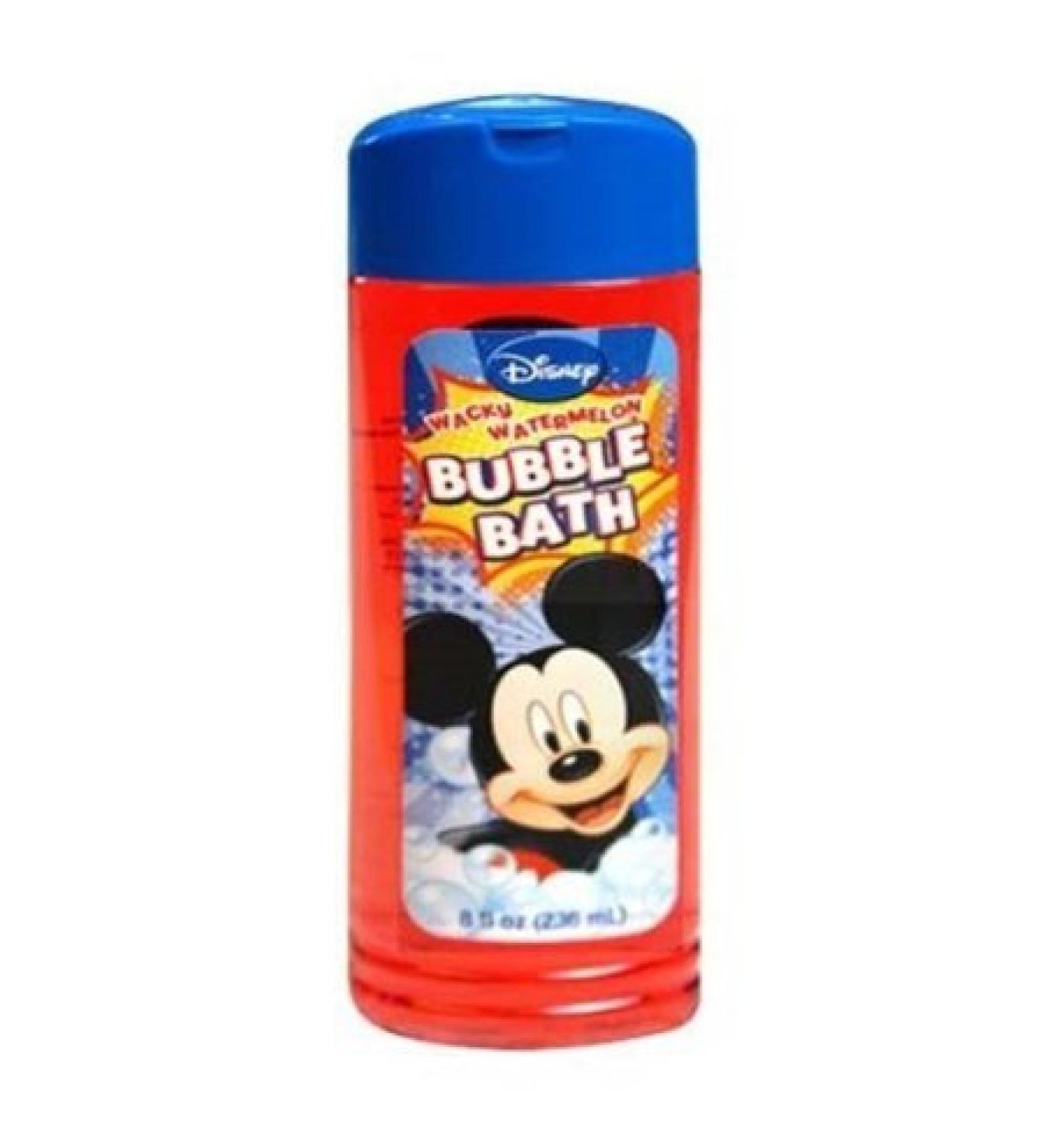 Mickey Bubble Bath 8oz in Flip Top Bottle Cut